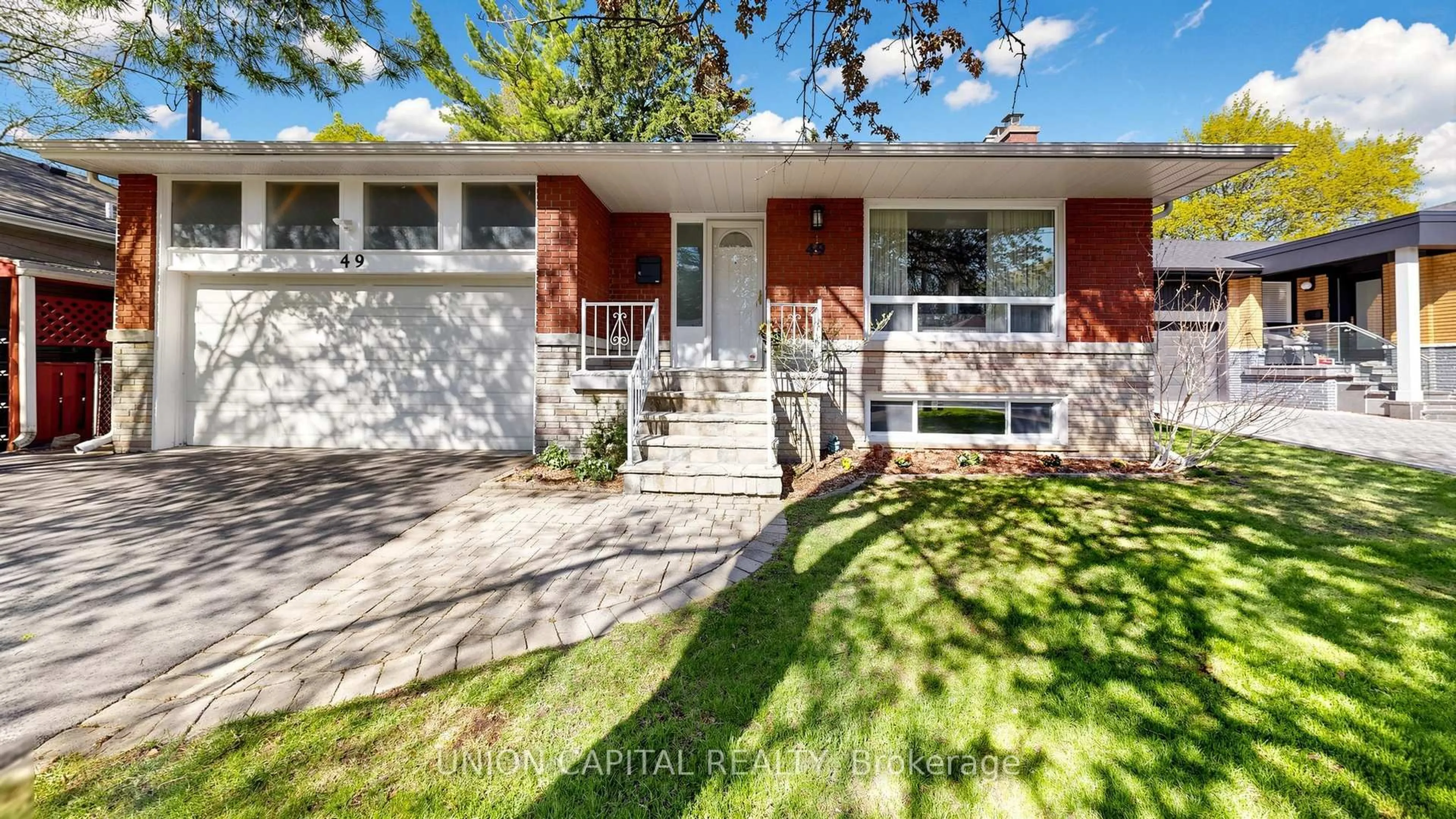 Home with brick exterior material, street for 49 Bathford Cres, Toronto Ontario M2J 2S3