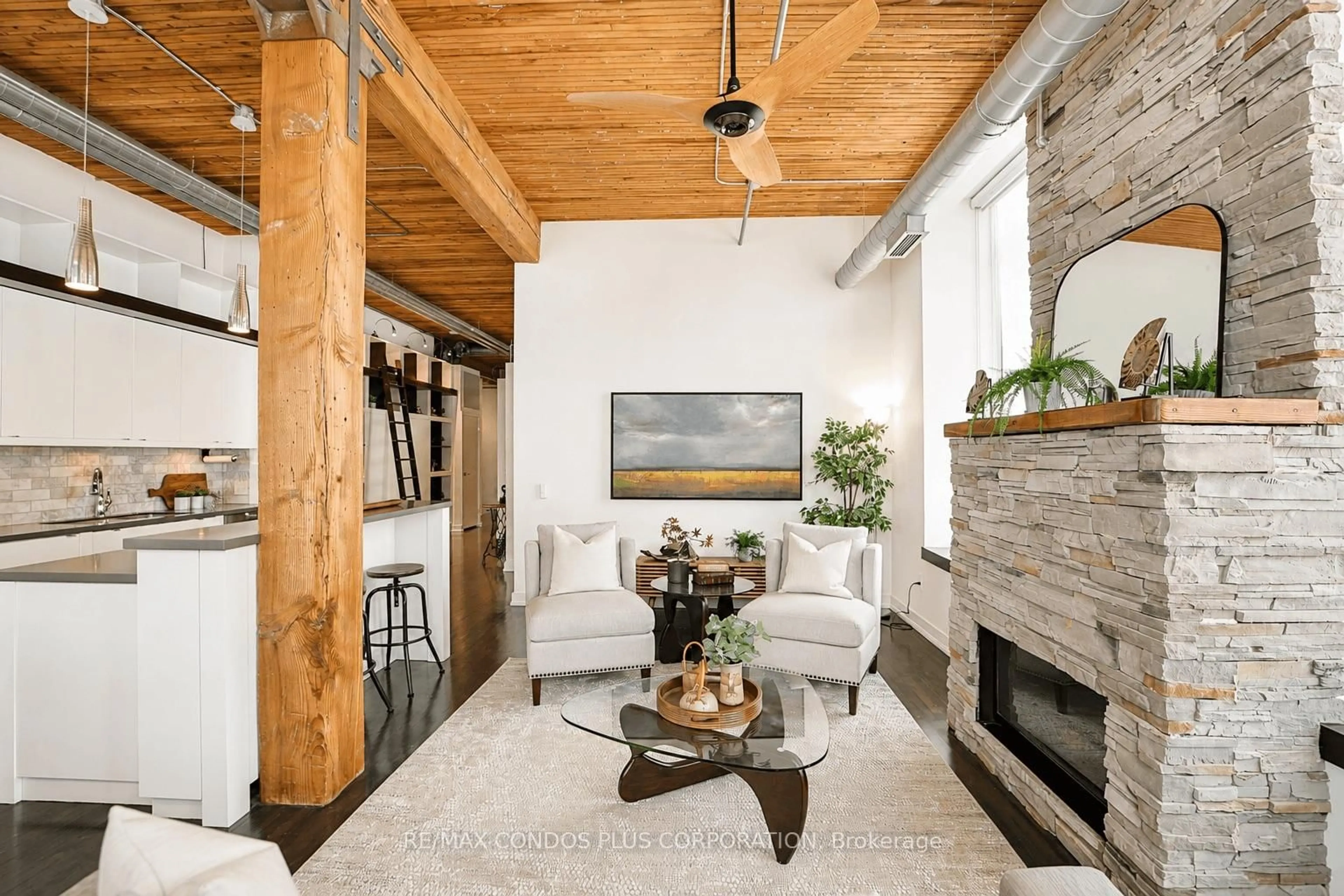 Living room with furniture, unknown for 993 Queen St #225, Toronto Ontario M6J 1H2