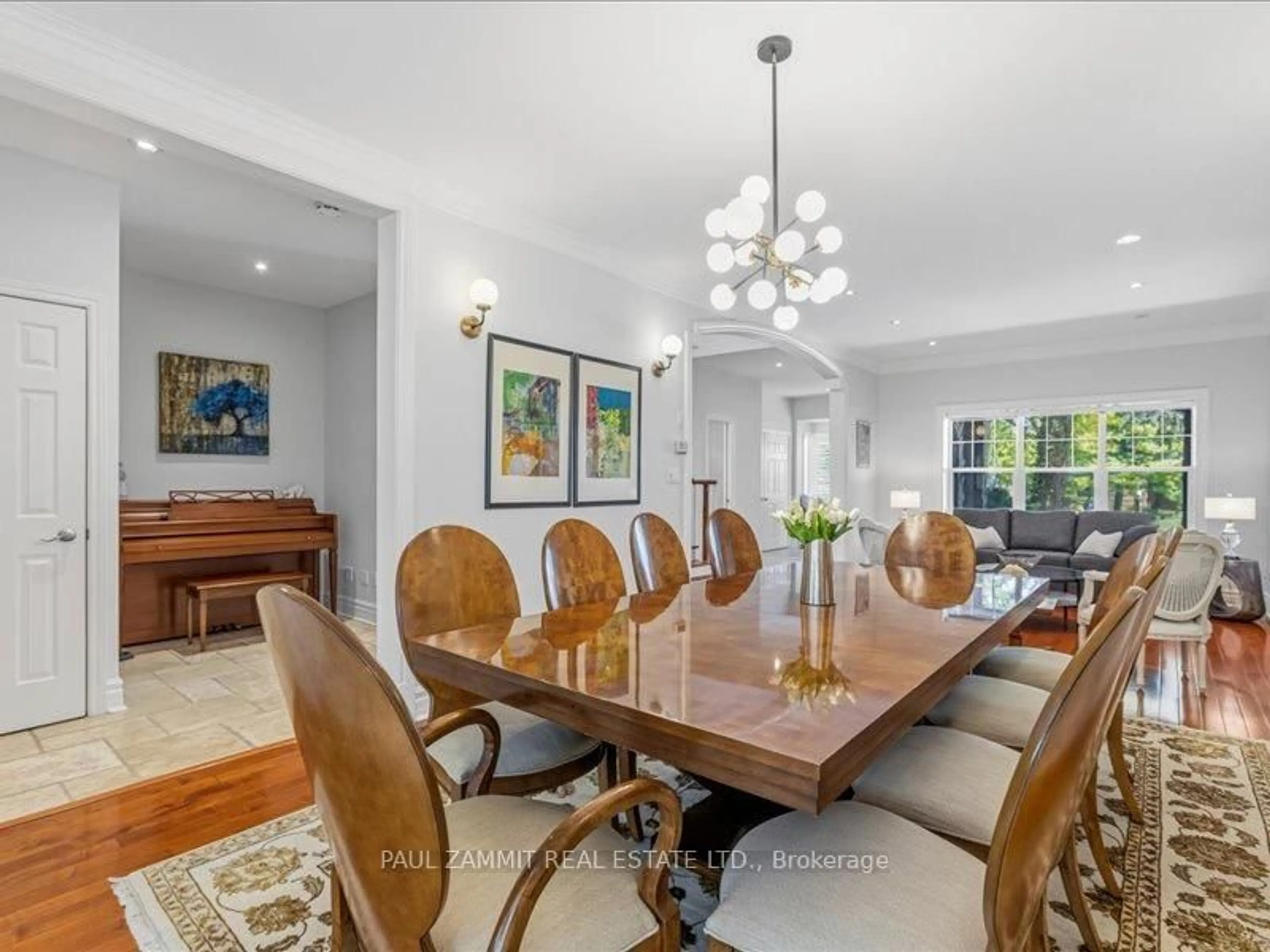 Dining room, ceramic/tile floor for 44 Gwendolen Cres, Toronto Ontario M2N 2L7