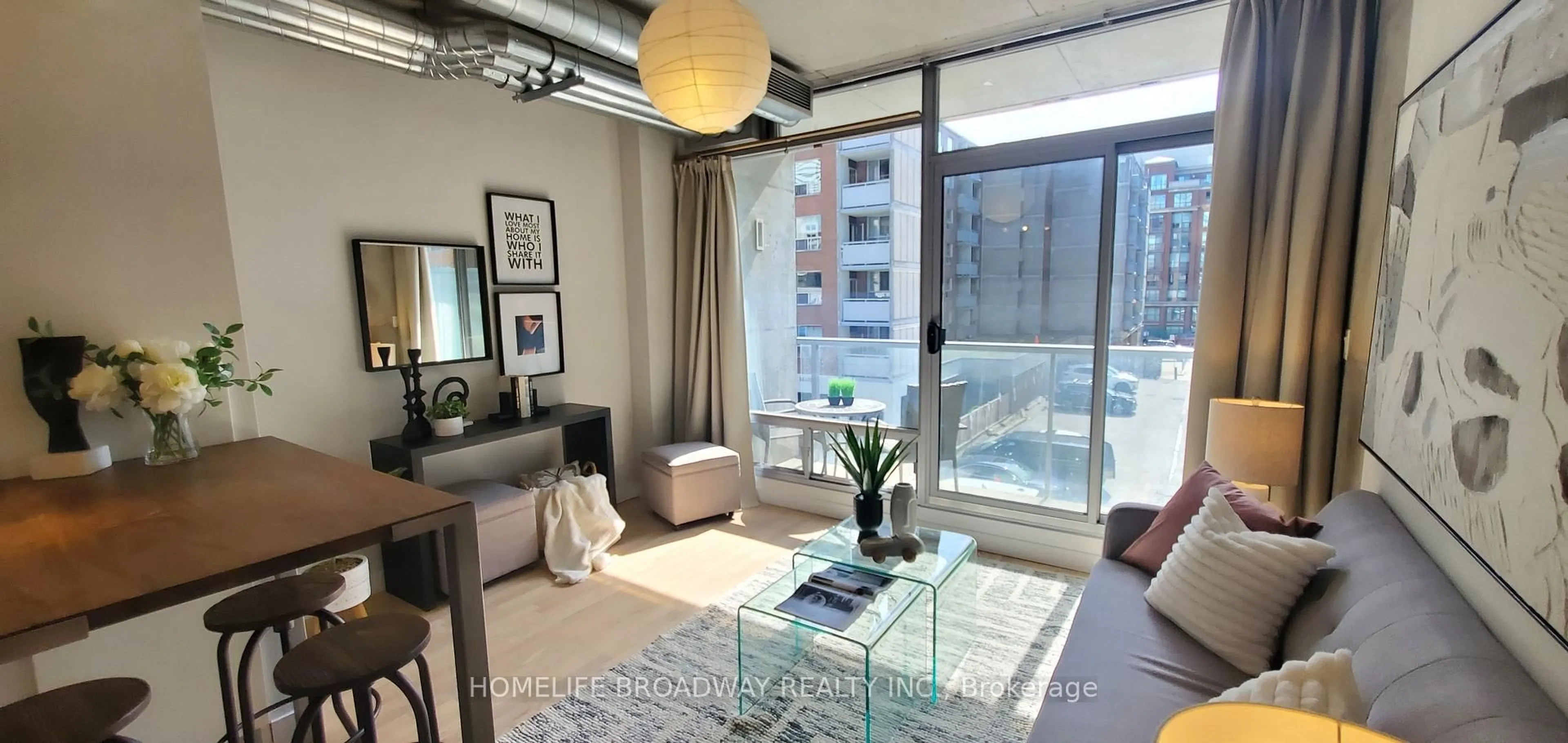 Living room with furniture, unknown for 169 John St #303, Toronto Ontario M5T 1X3