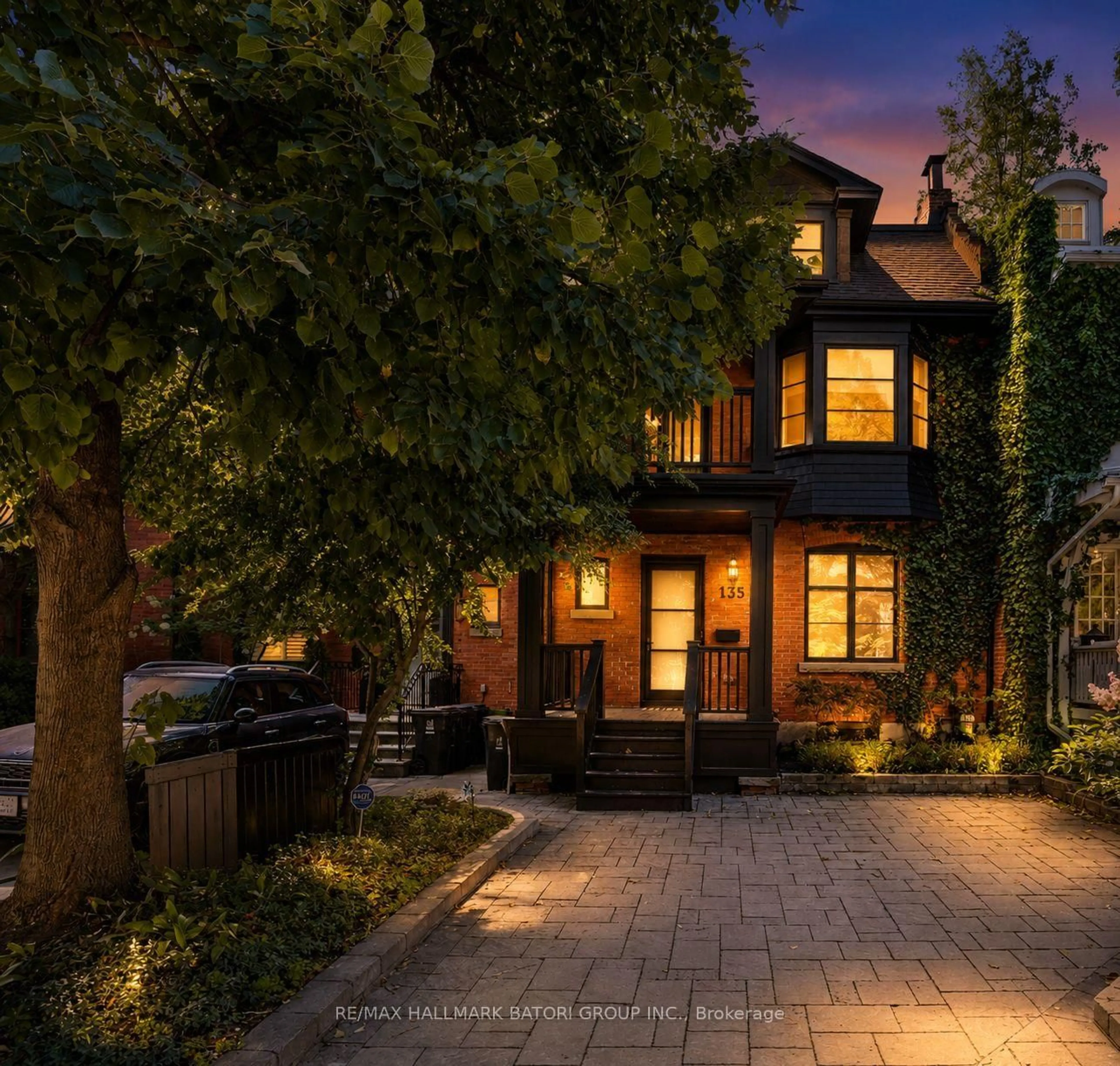 Home with brick exterior material, street for 135 Cottingham St, Toronto Ontario M4V 1B9