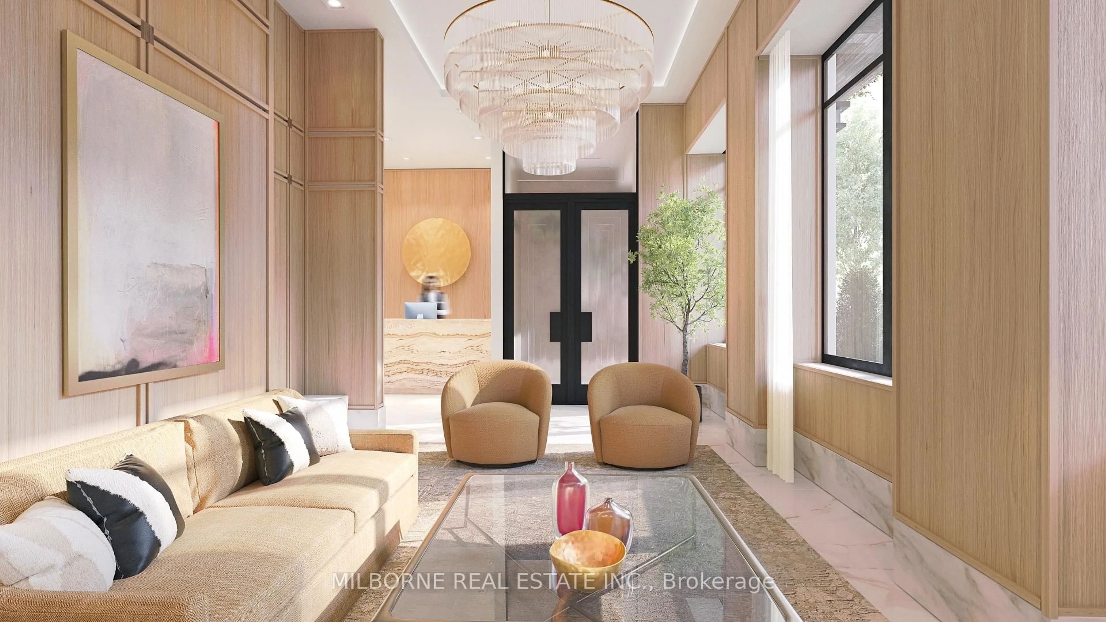 Lobby for 110 Avenue Rd #905, Toronto Ontario M5R 2H4