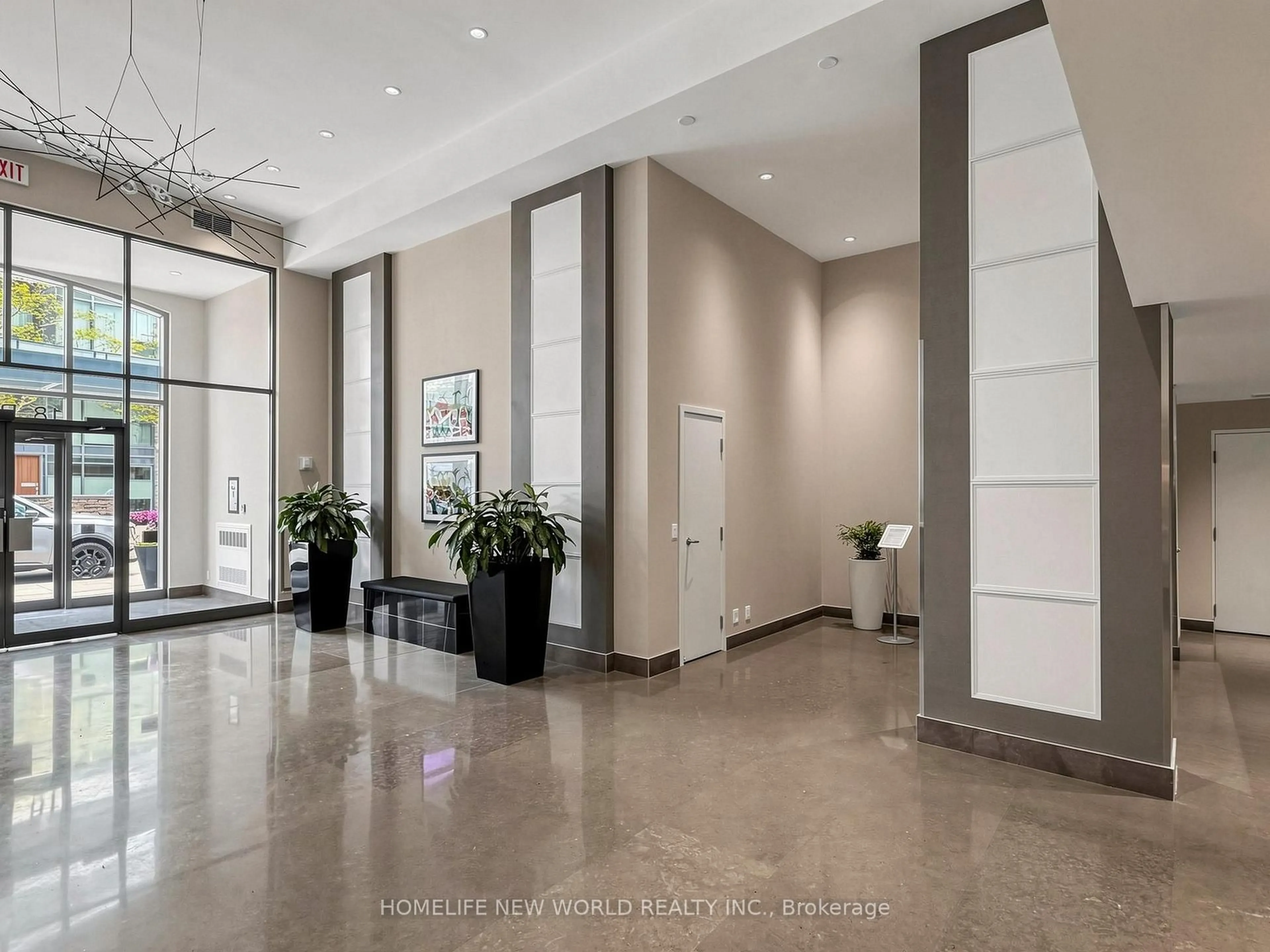 Indoor foyer for 18 Beverley St #319, Toronto Ontario M5T 3L2