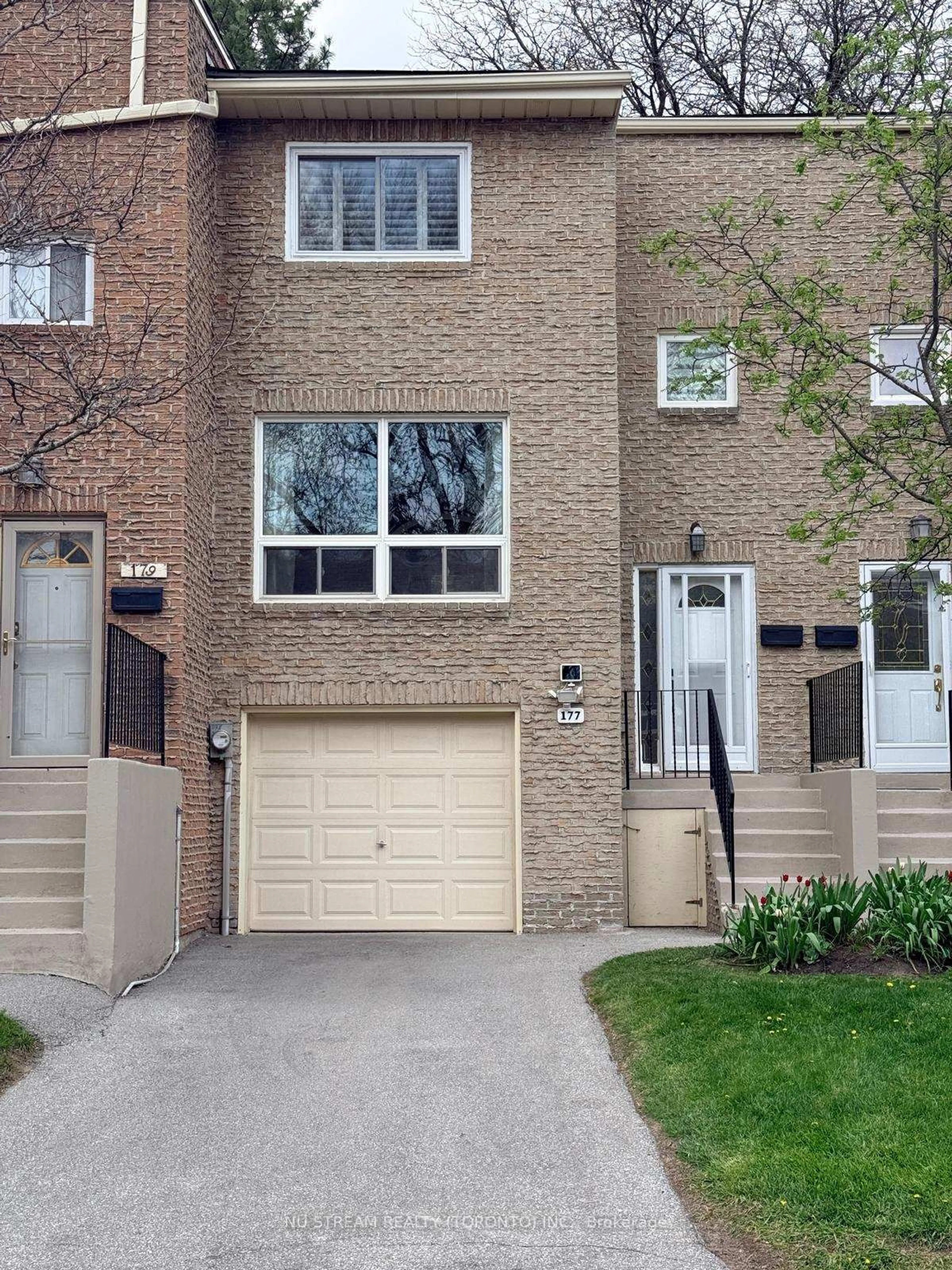 Home with brick exterior material, street for 177 Rusty Crestway #189, Toronto Ontario M2J 2Y5