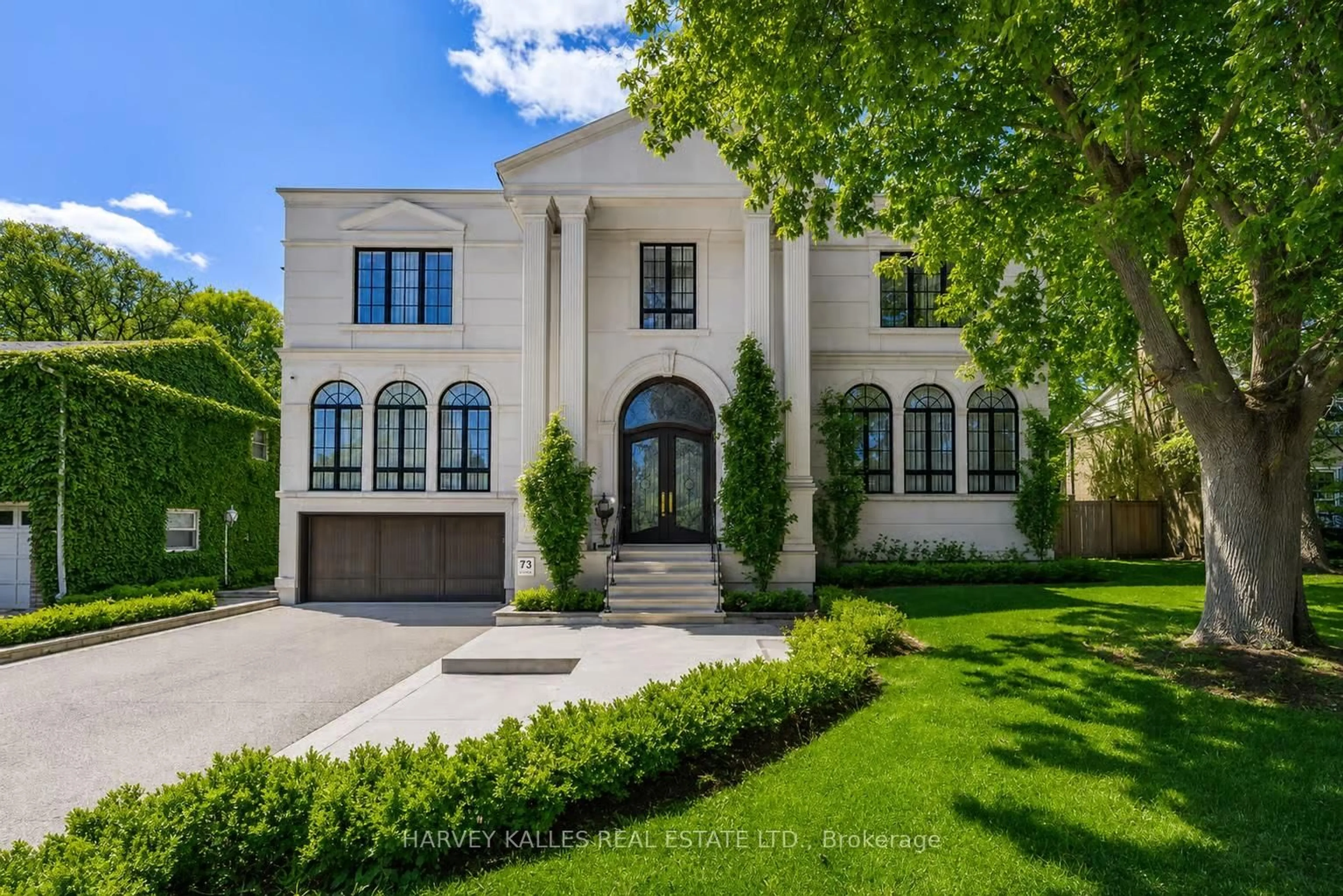 Home with brick exterior material, street for 73 Lord Seaton Rd, Toronto Ontario M2P 1K6