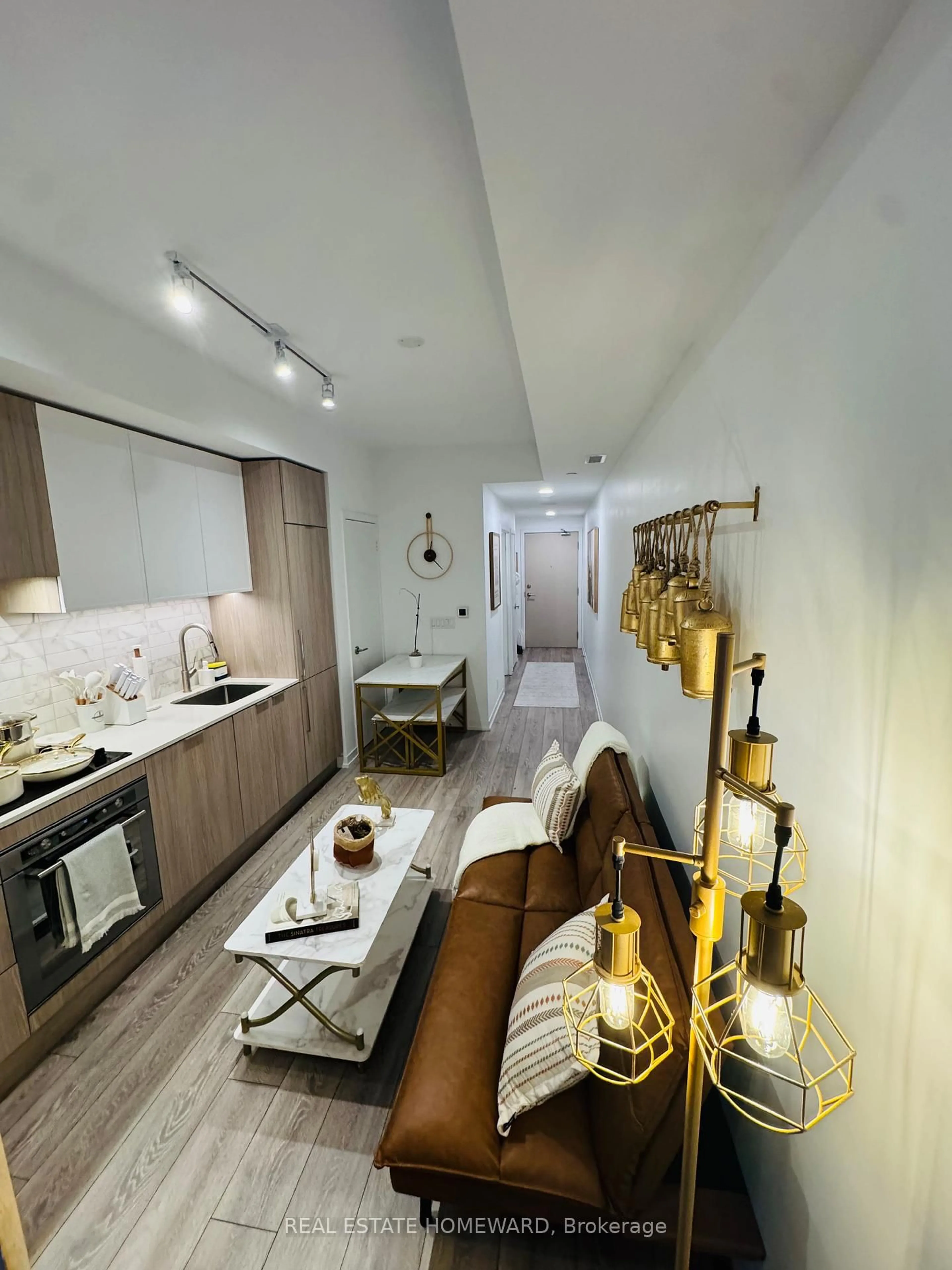 Open concept kitchen, unknown for 2020 Bathurst St #535, Toronto Ontario M5P 0A6