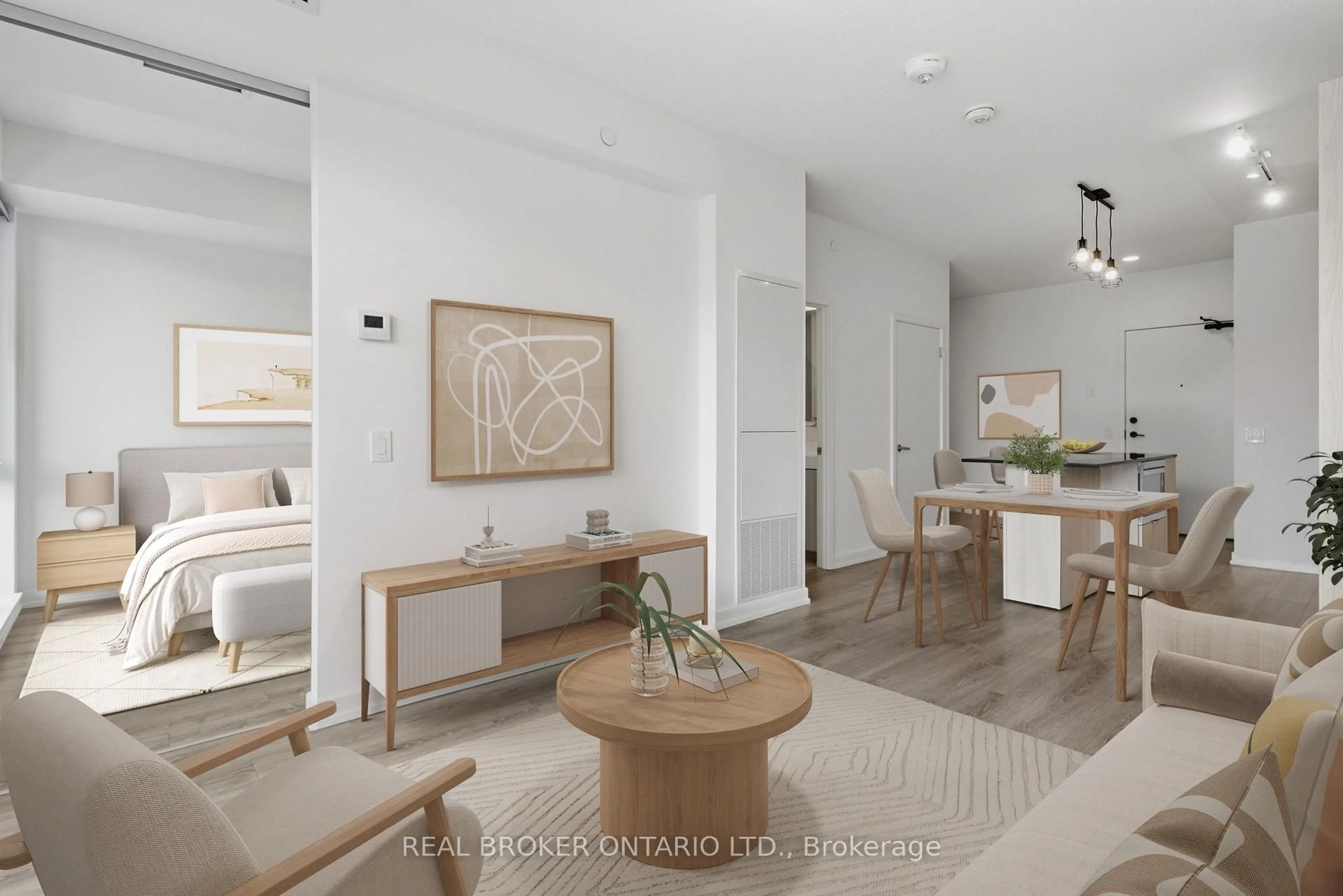 Living room with furniture, unknown for 20 Tubman Ave #2202, Toronto Ontario M5A 0M8