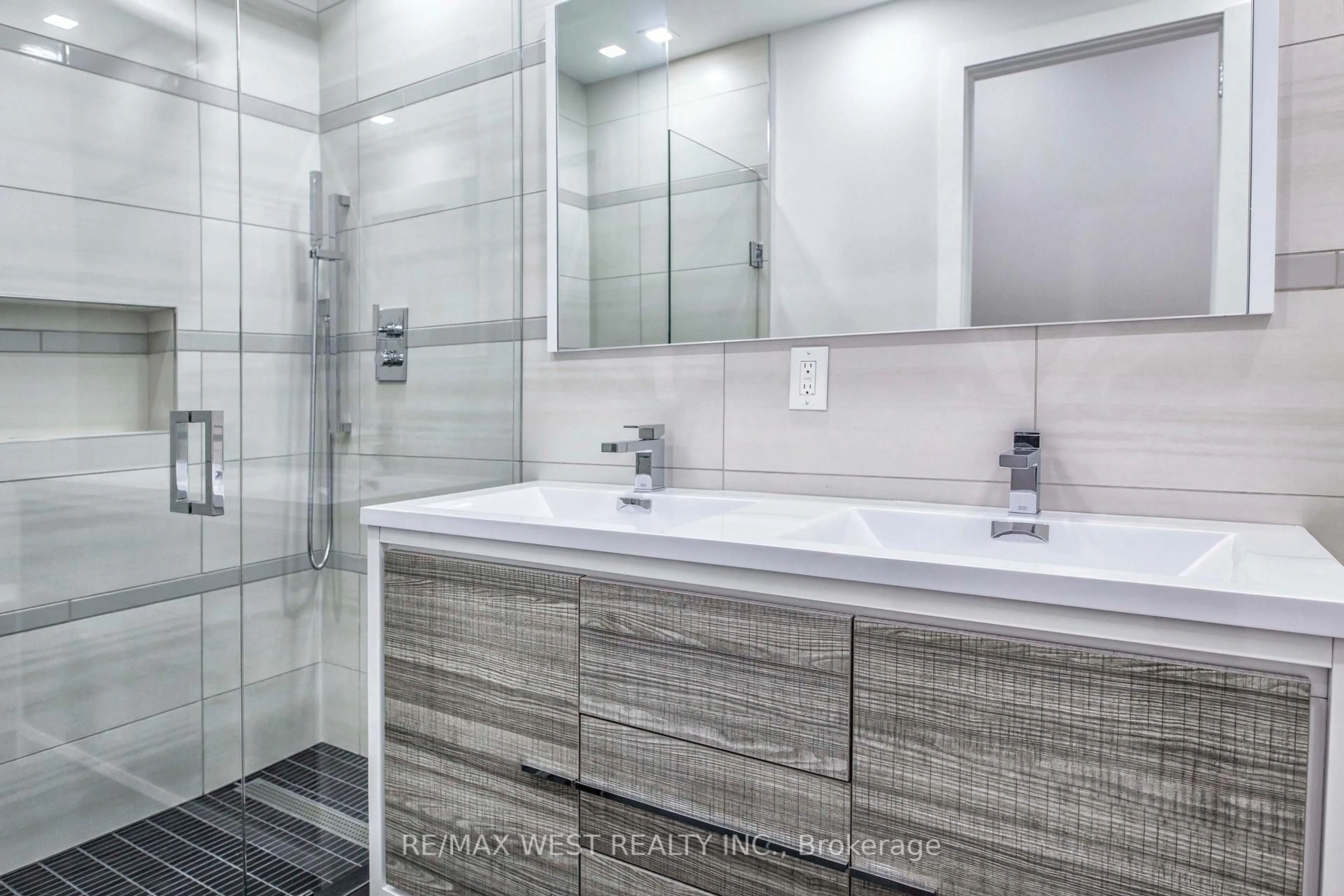 Contemporary bathroom, ceramic/tile floor for 268 Sterling Rd, Toronto Ontario M6R 2B9
