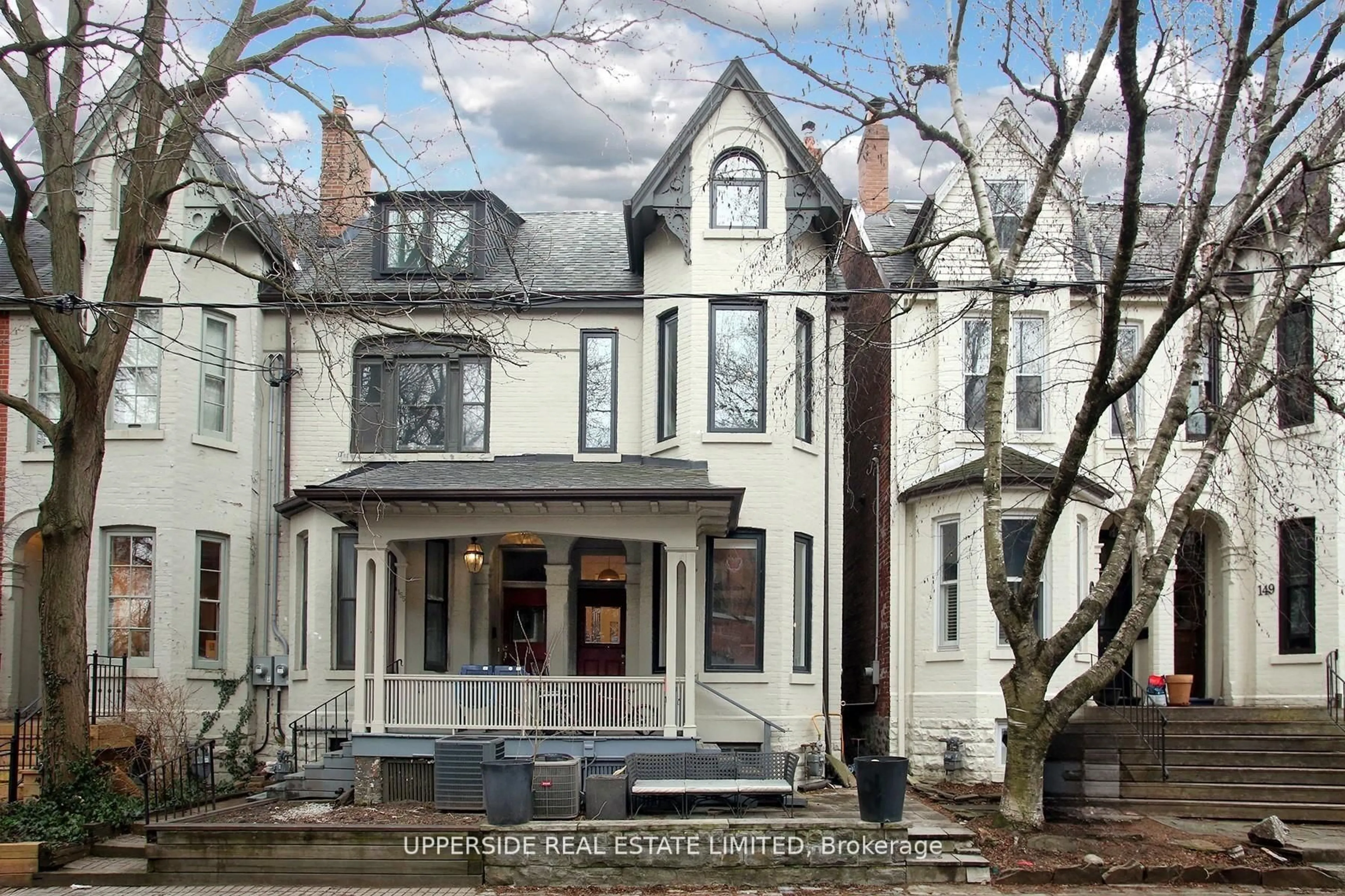 Home with brick exterior material, street for 153 Collier St, Toronto Ontario M4W 1M2