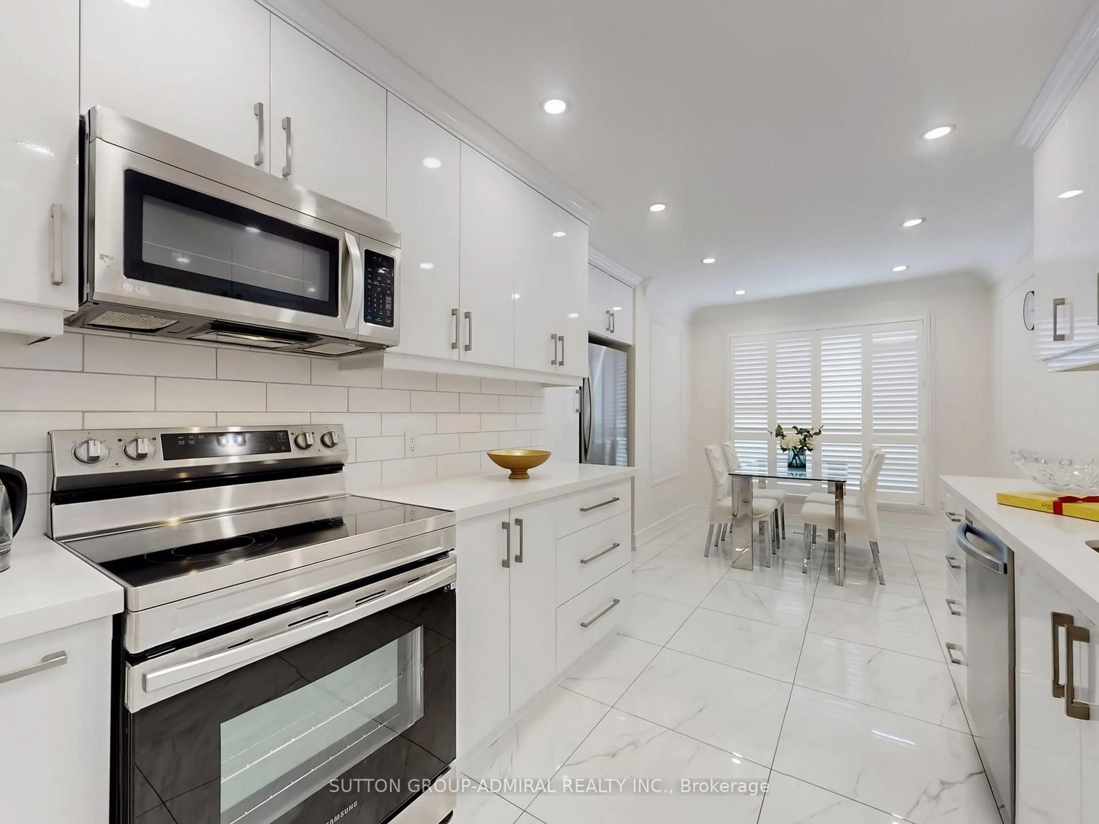 Contemporary kitchen, ceramic/tile floor for 296 Torresdale Ave #2, Toronto Ontario M2R 3N3