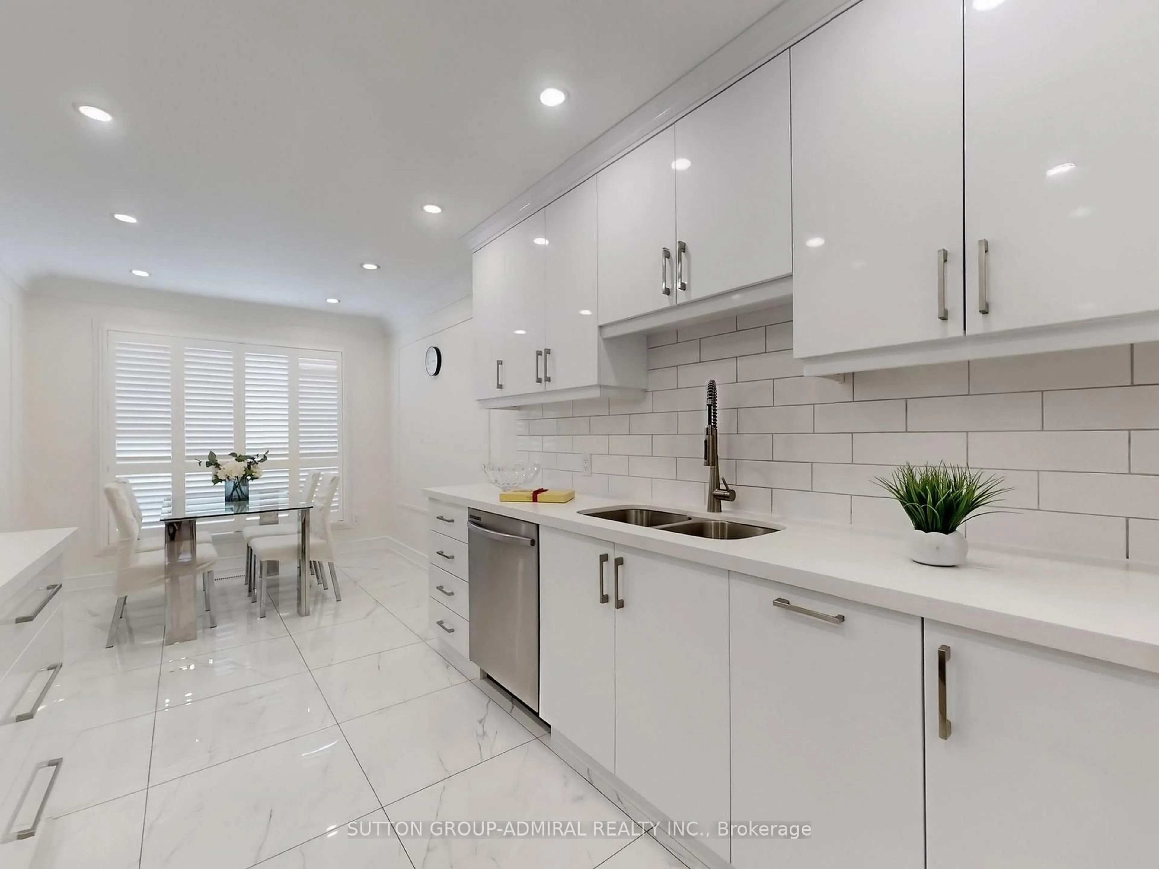 Contemporary kitchen, ceramic/tile floor for 296 Torresdale Ave #2, Toronto Ontario M2R 3N3