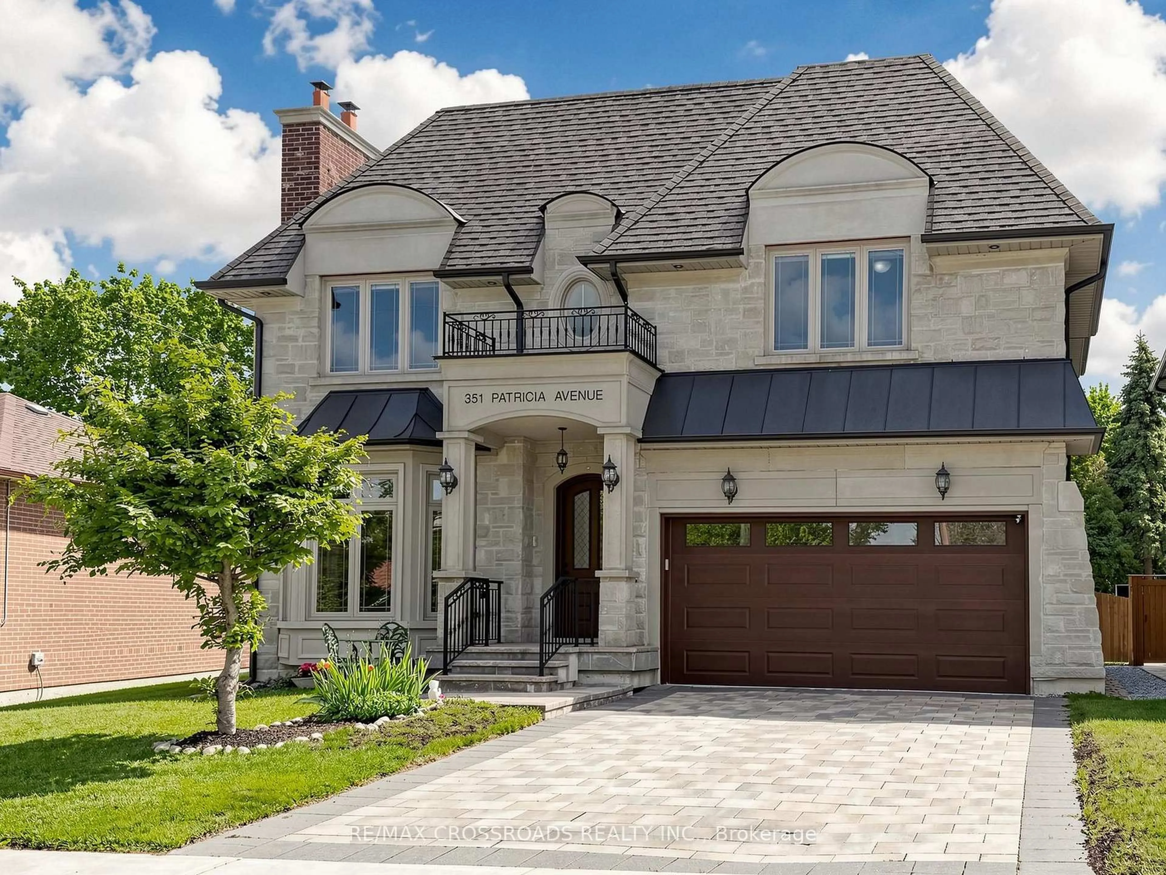 Home with brick exterior material, street for 351 Patricia Ave, Toronto Ontario M2R 2M8