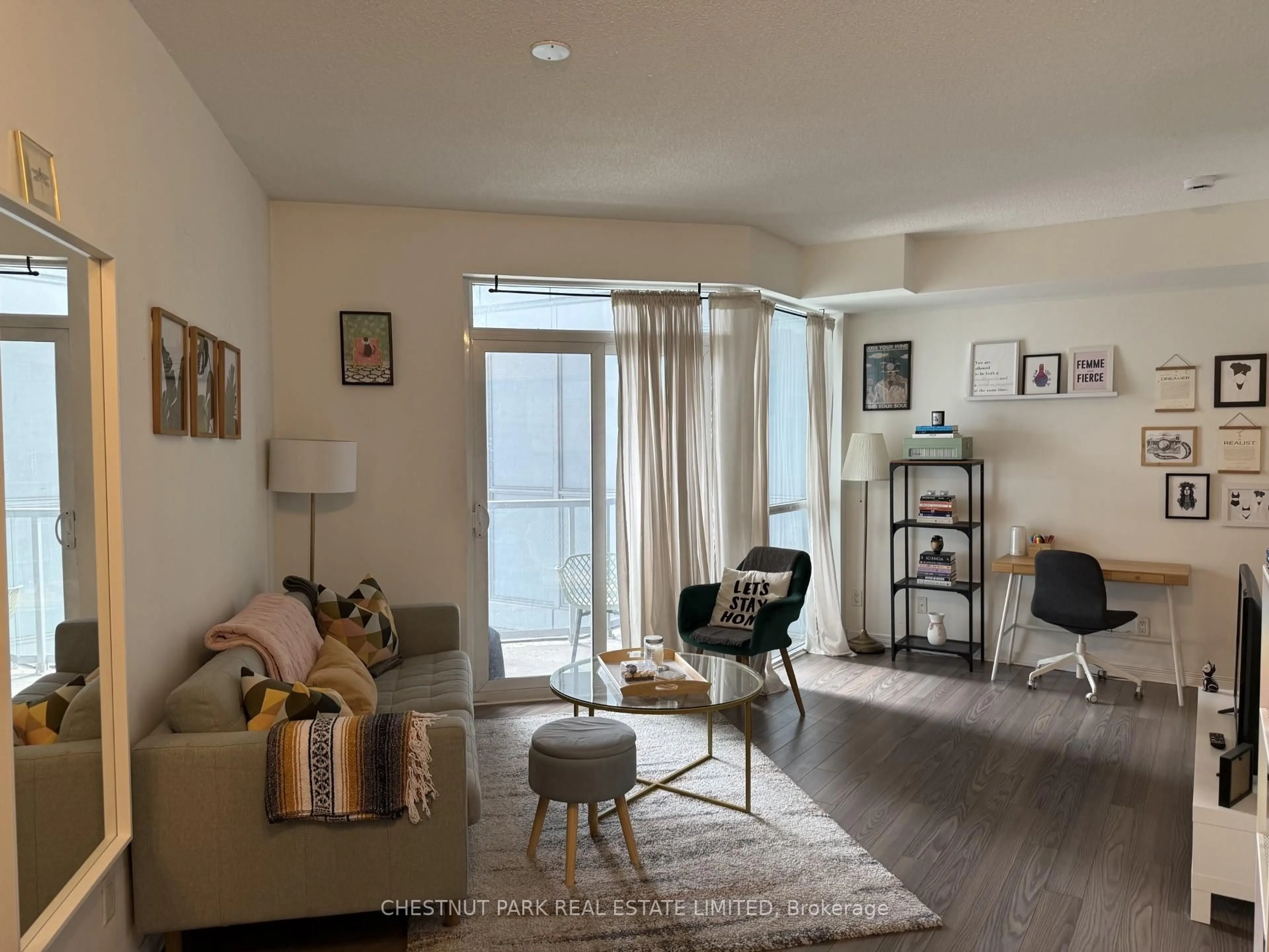 Living room with furniture, unknown for 352 Front St #1711, Toronto Ontario M5V 0K3