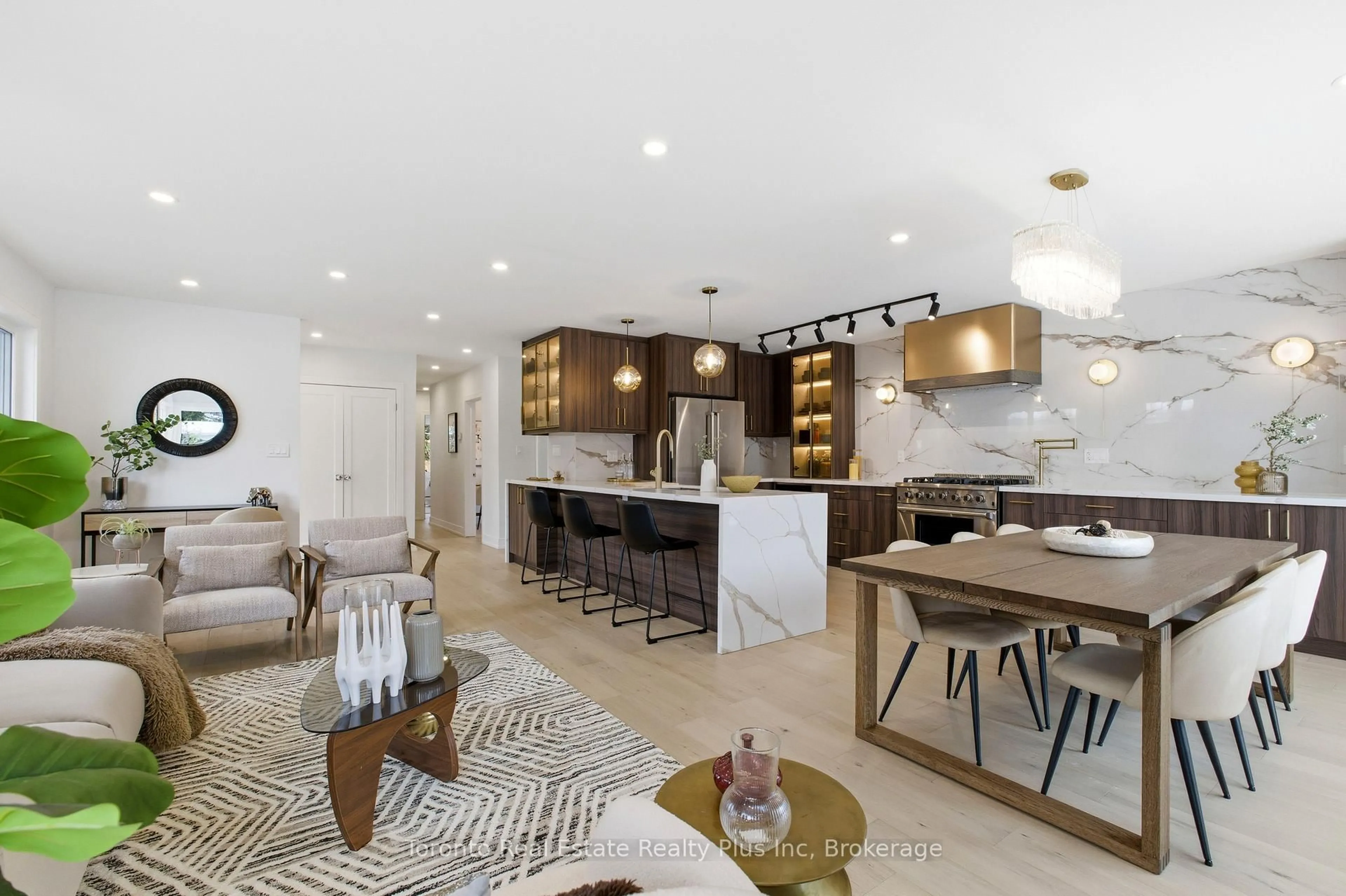 Open concept kitchen, unknown for 3 Blithfield Ave, Toronto Ontario M2K 1X9