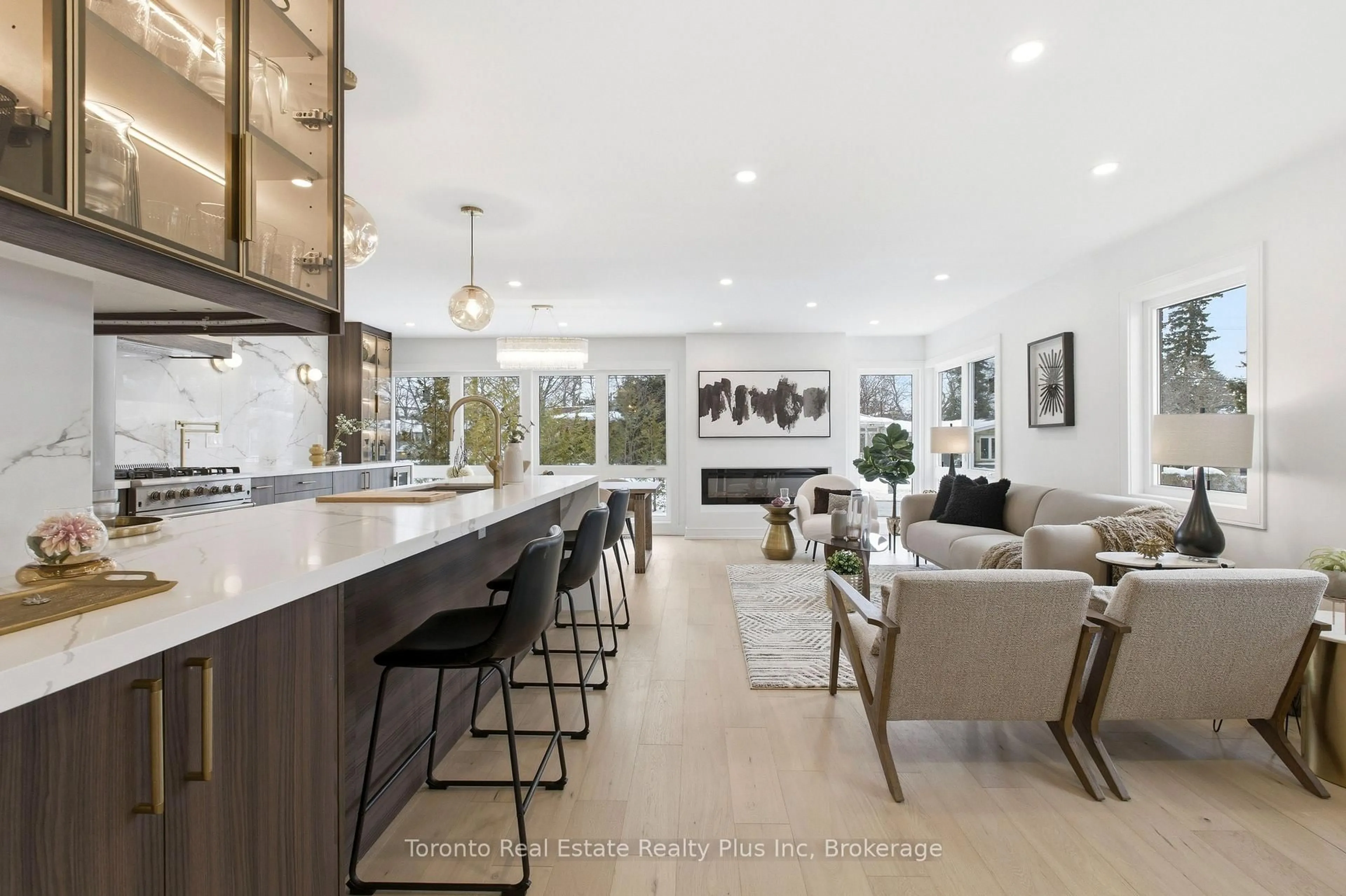 Open concept kitchen, unknown for 3 Blithfield Ave, Toronto Ontario M2K 1X9