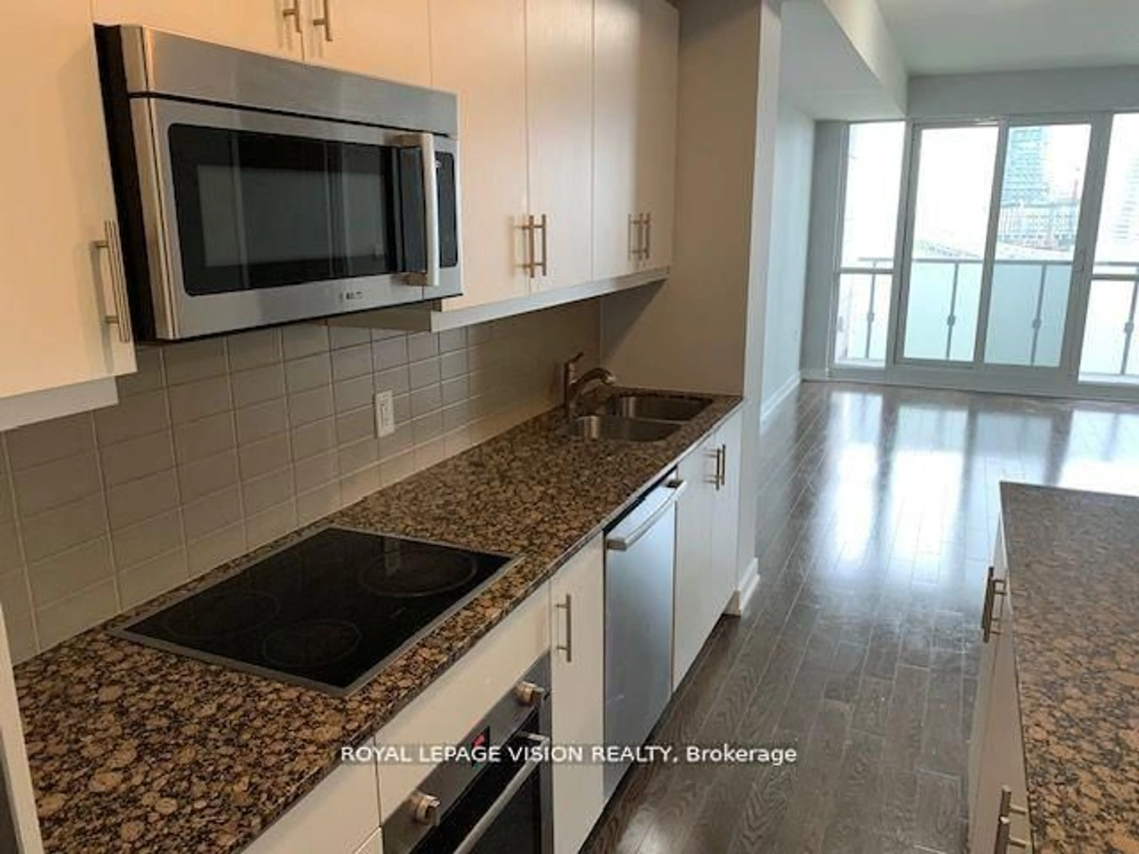 Standard kitchen, ceramic/tile floor for 1 The Esplanade #1107, Toronto Ontario M5E 0A8