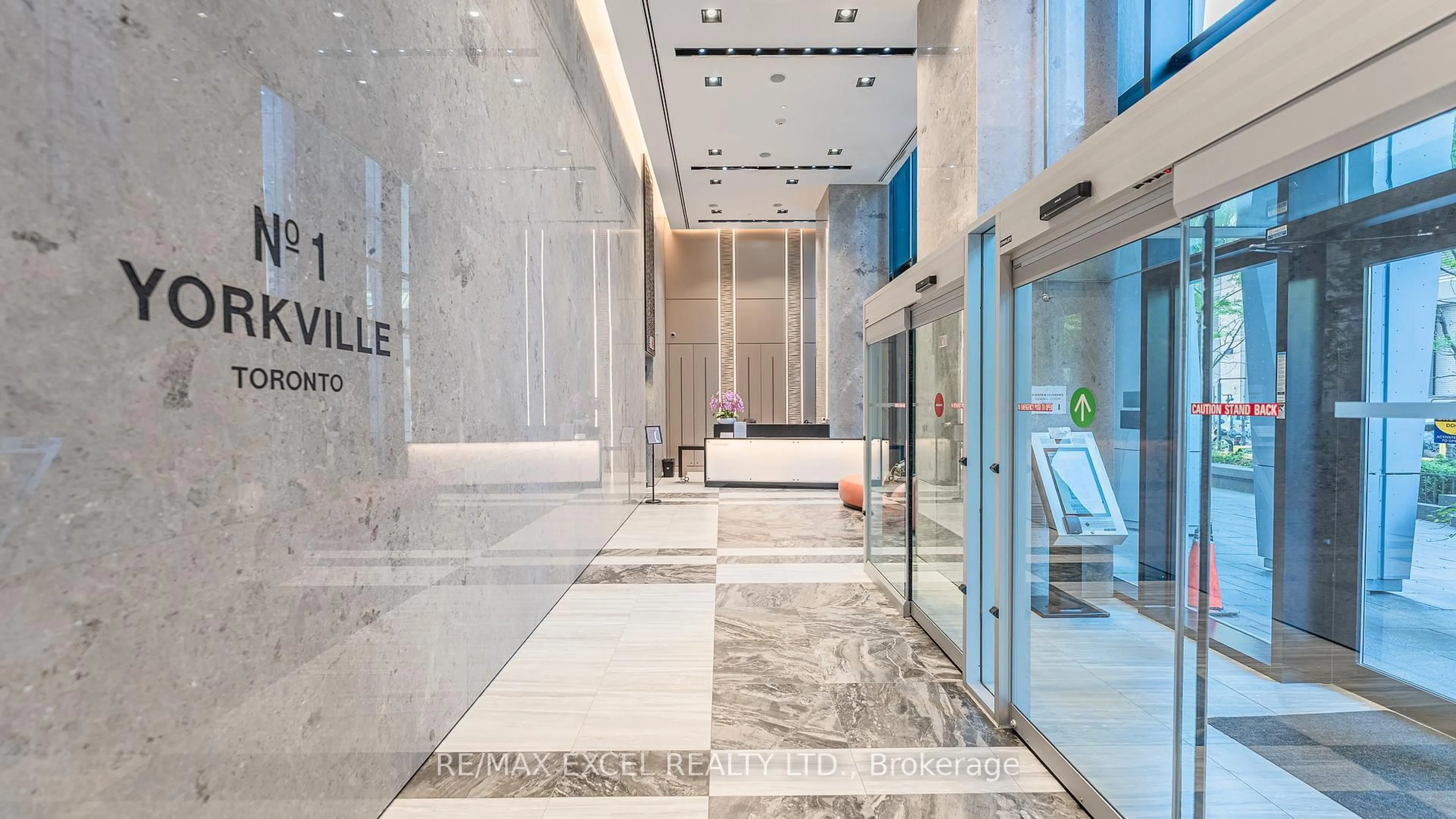 Lobby for 1 Yorkville Ave #3909, Toronto Ontario M4W 1L1