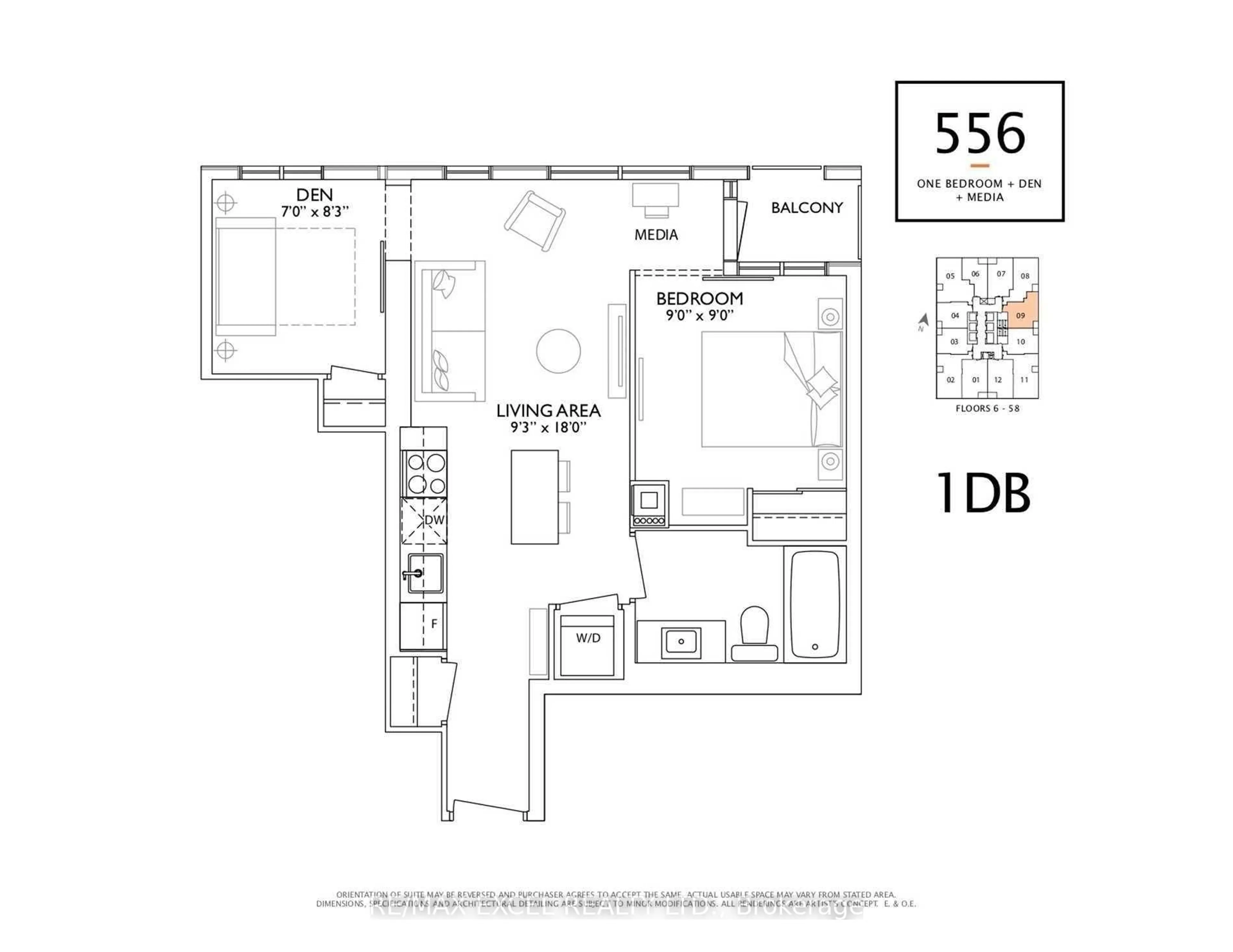 Floor plan for 1 Yorkville Ave #3909, Toronto Ontario M4W 1L1