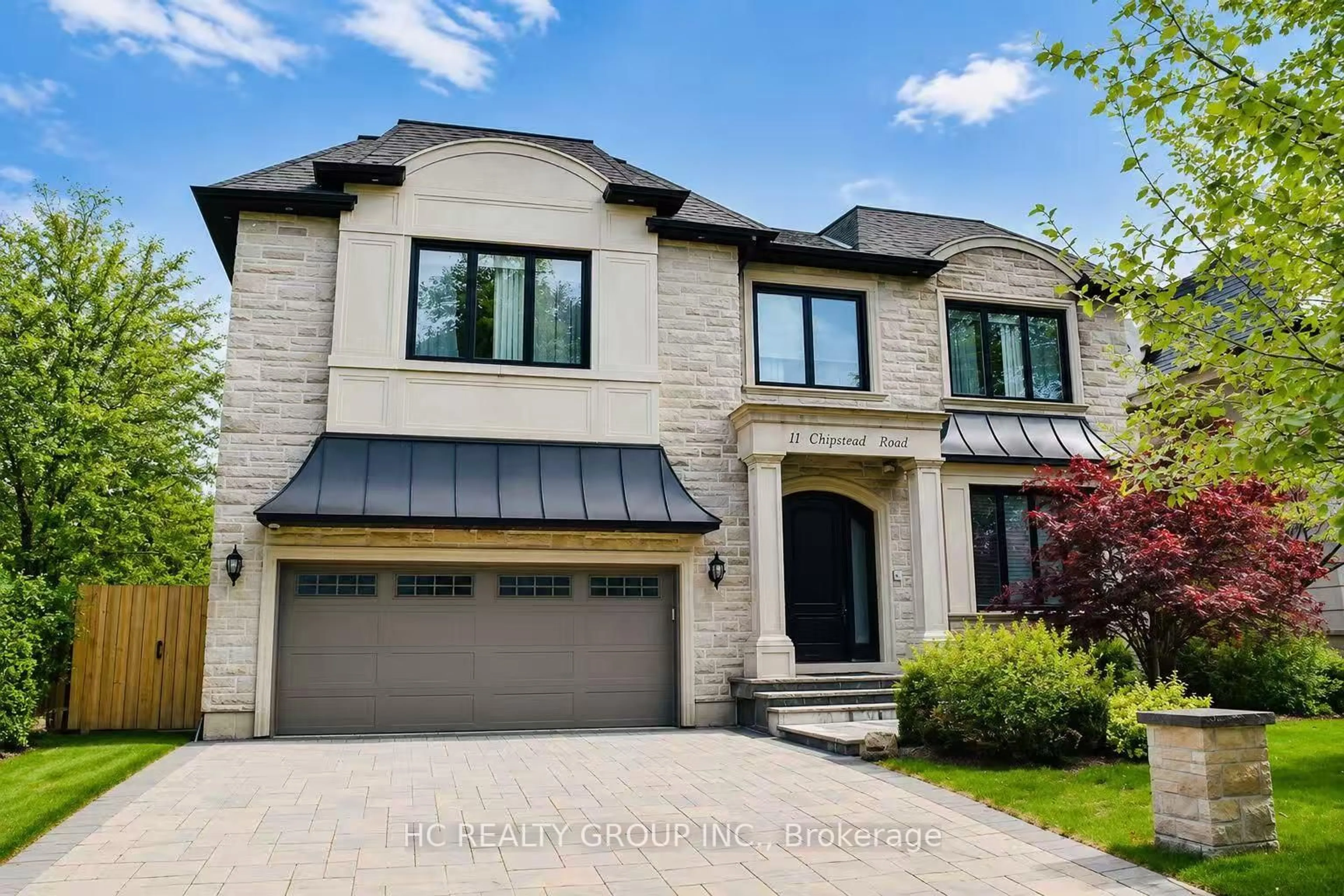 Home with brick exterior material, street for 11 Chipstead Rd, Toronto Ontario M3B 3E5