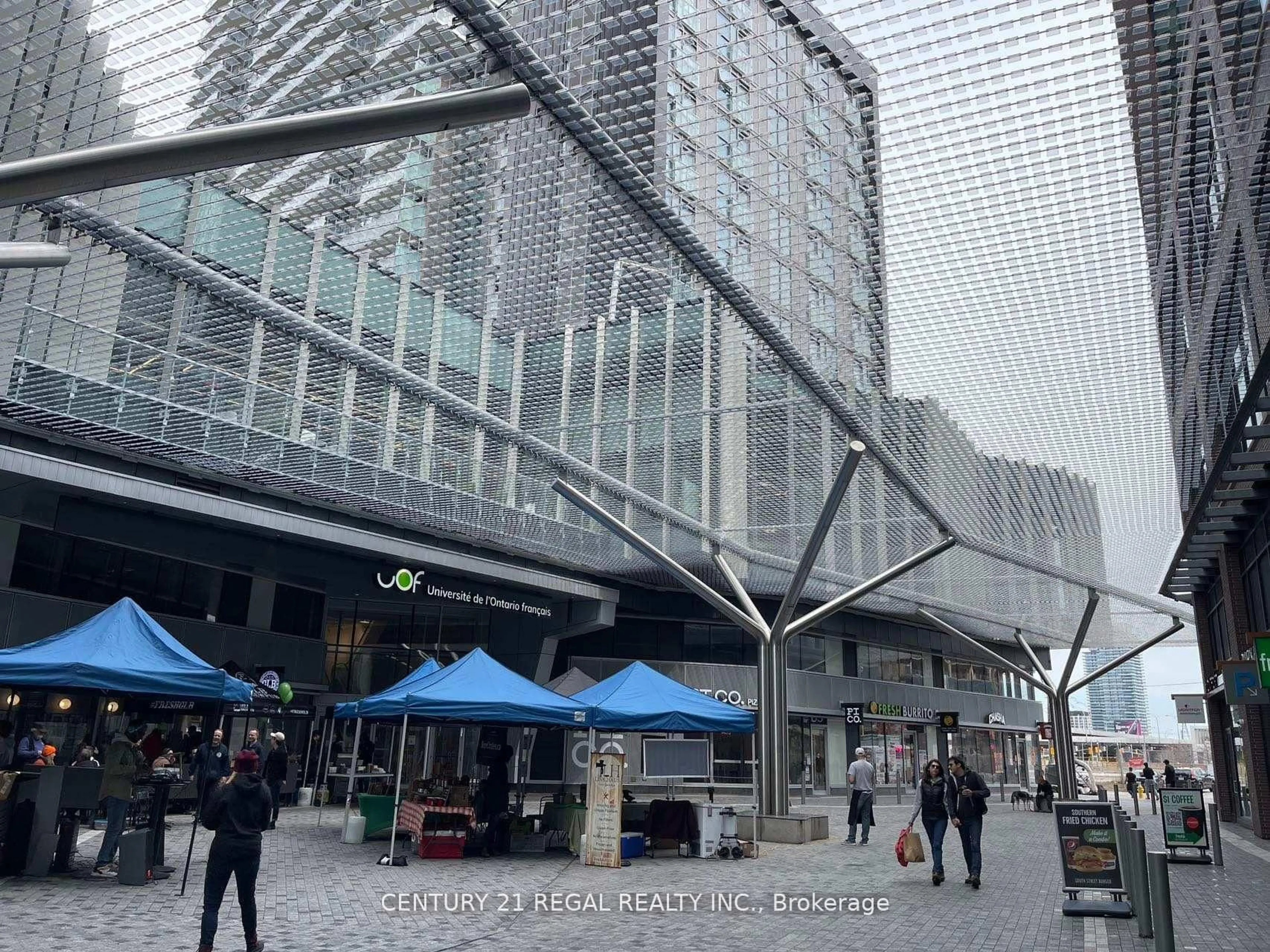 Patio, street for 20 Richardson St #908, Toronto Ontario M5A 0S6