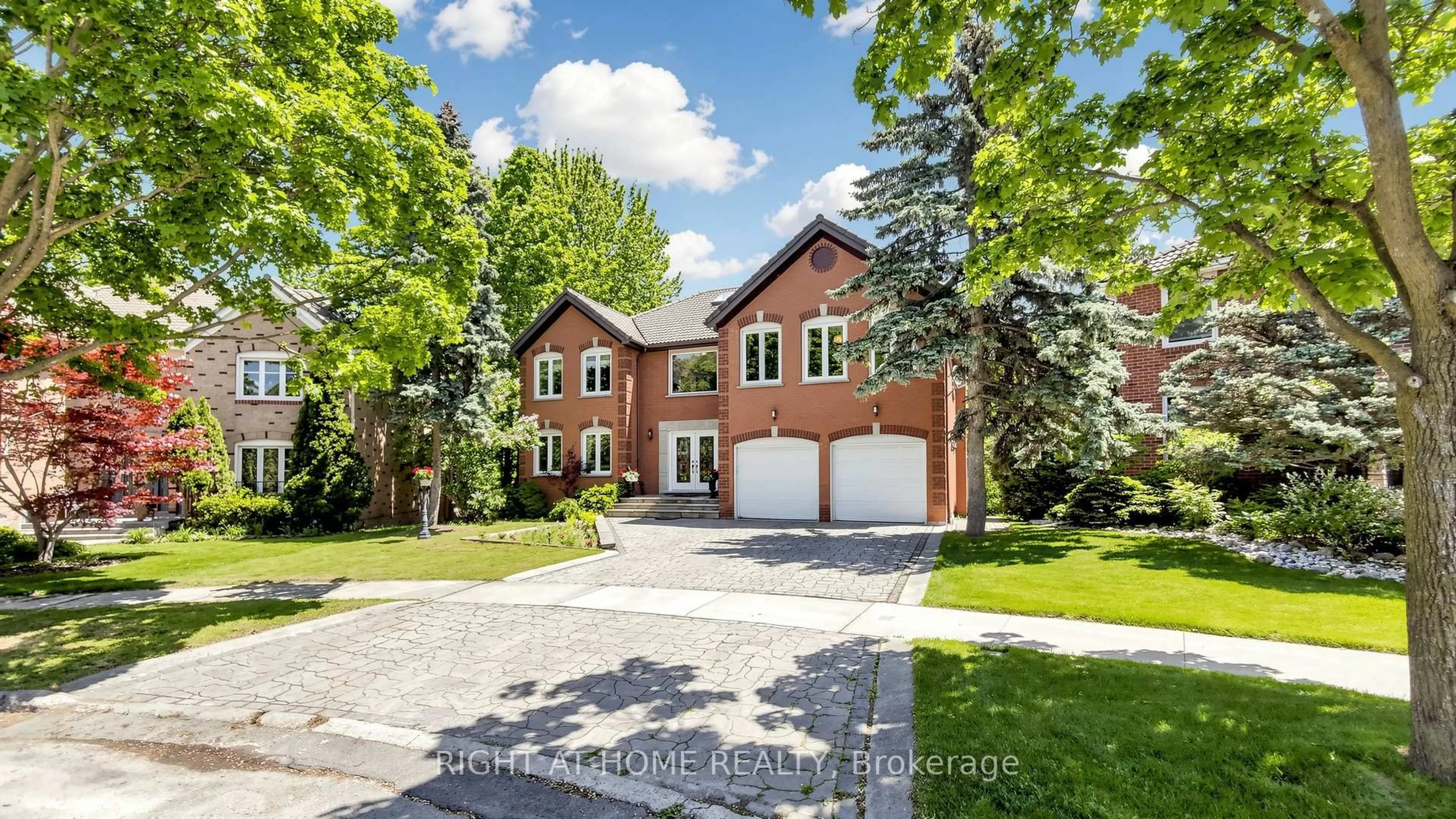 Home with brick exterior material, street for 27 Carriage Lane, Toronto Ontario M2R 3V6