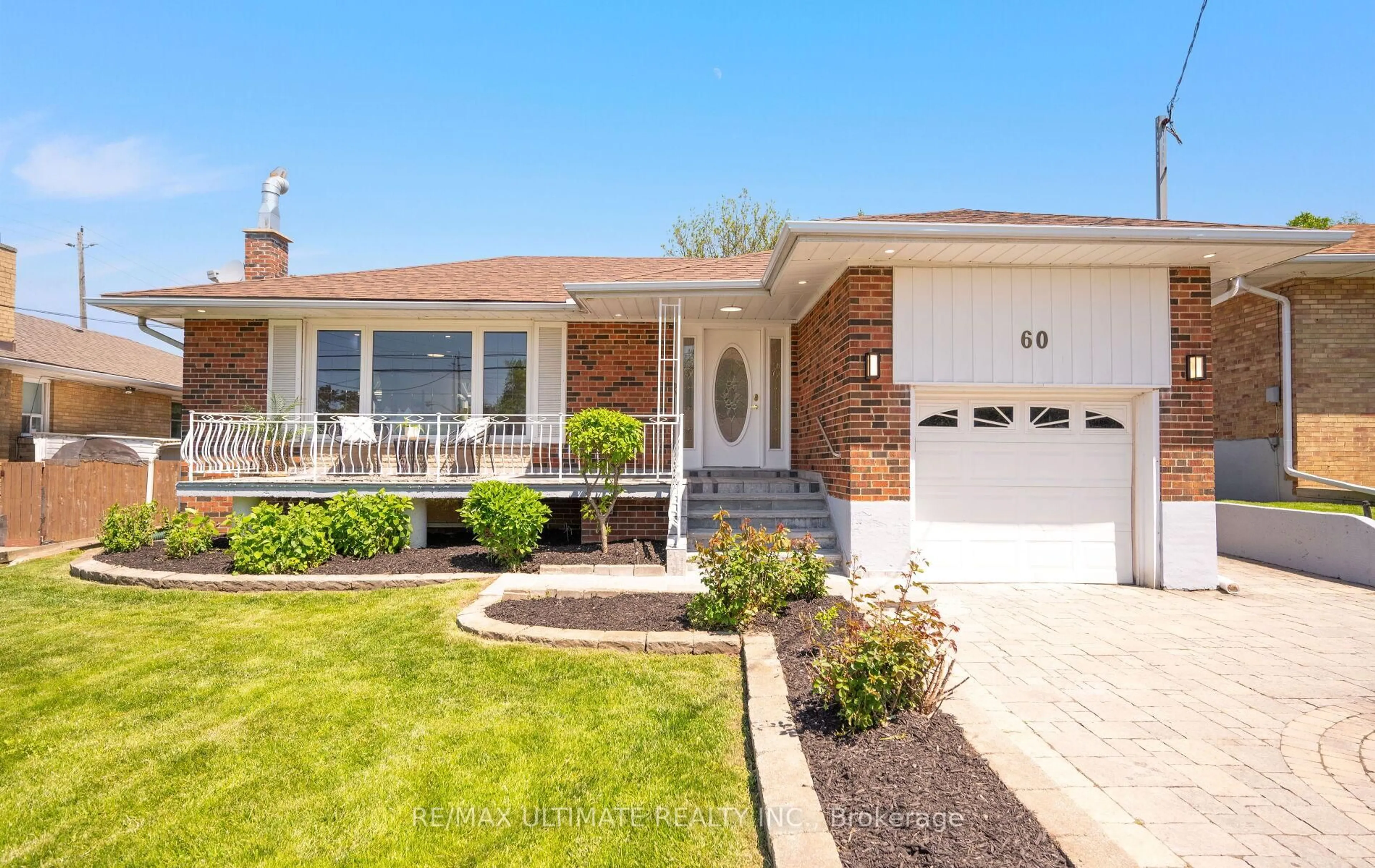 Home with brick exterior material, street for 60 Elvaston Dr, Toronto Ontario M4A 1N4