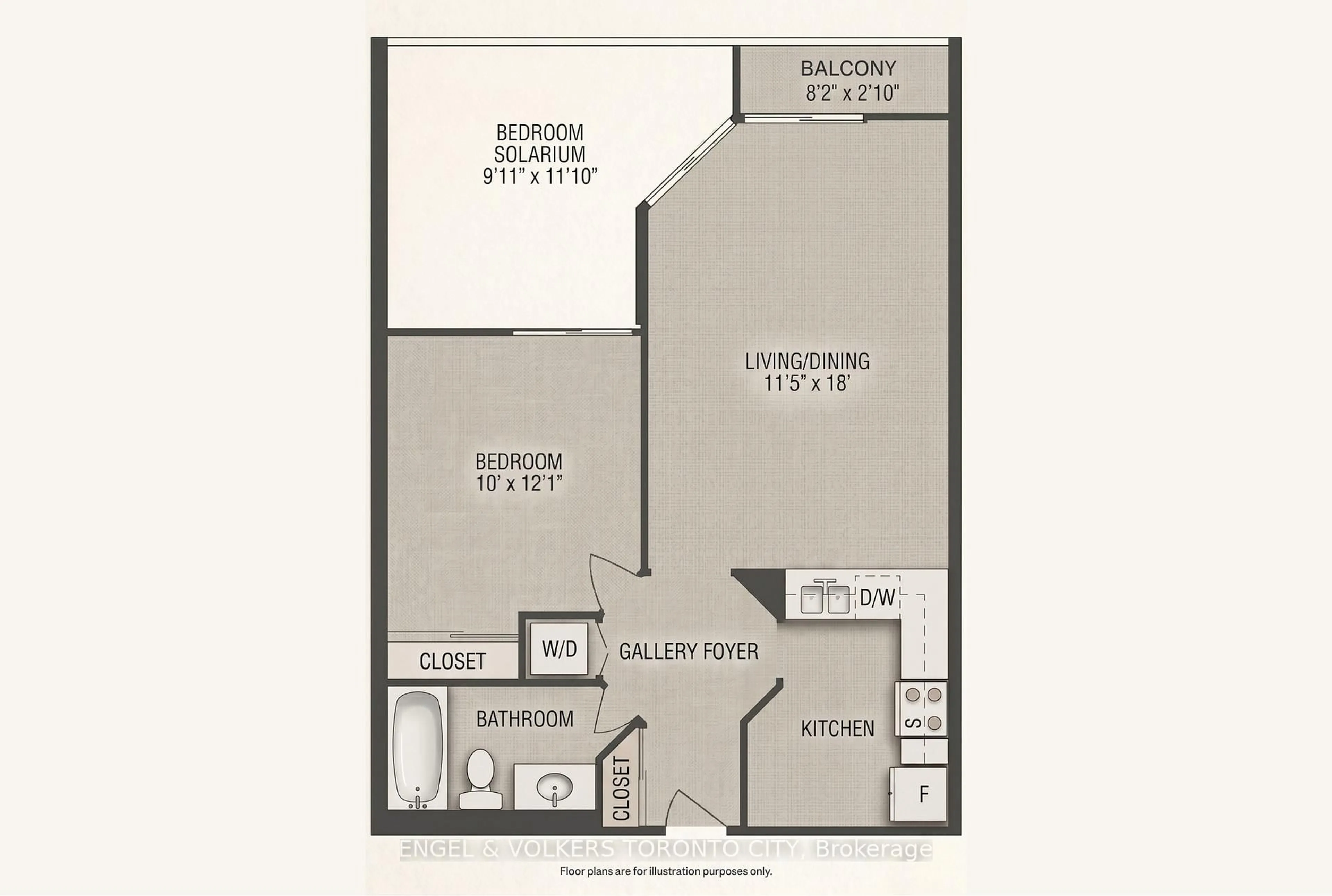 Floor plan for 60 Homewood Ave #325, Toronto Ontario M4Y 2X4