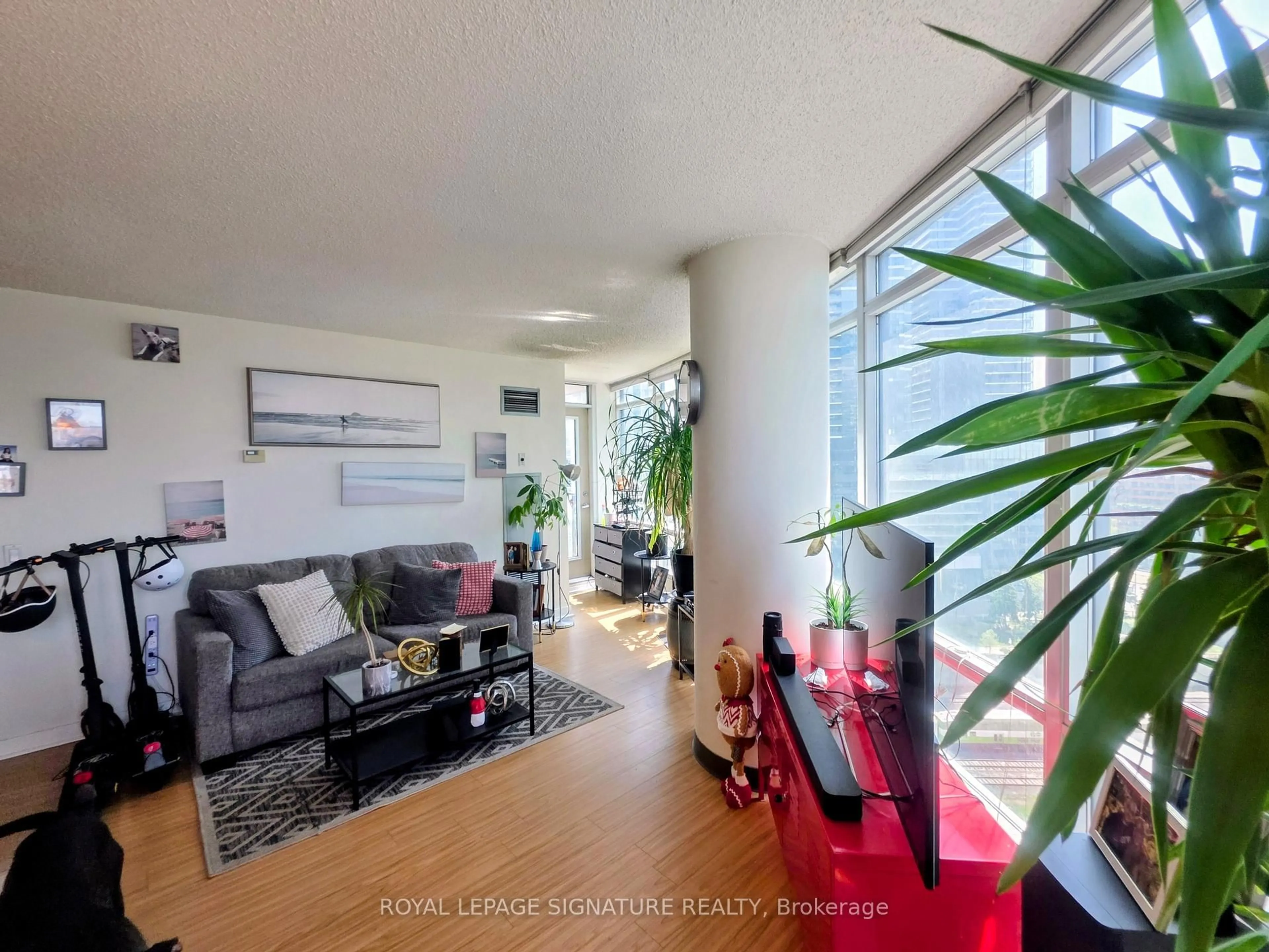 Living room with furniture, unknown for 373 Front St #1703, Toronto Ontario M5V 3R7