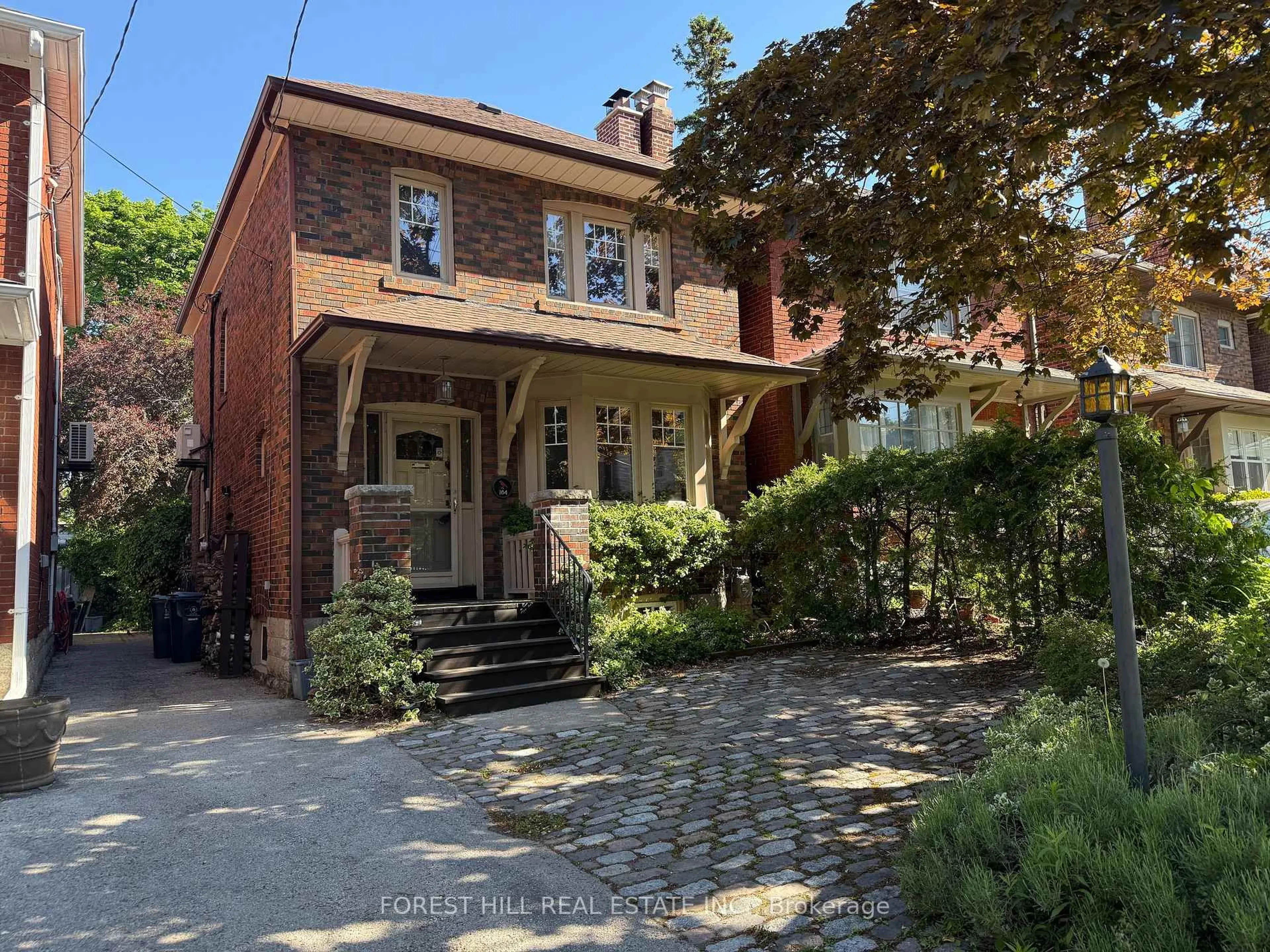 Home with brick exterior material, street for 164 Deloraine Ave, Toronto Ontario M5M 2A9