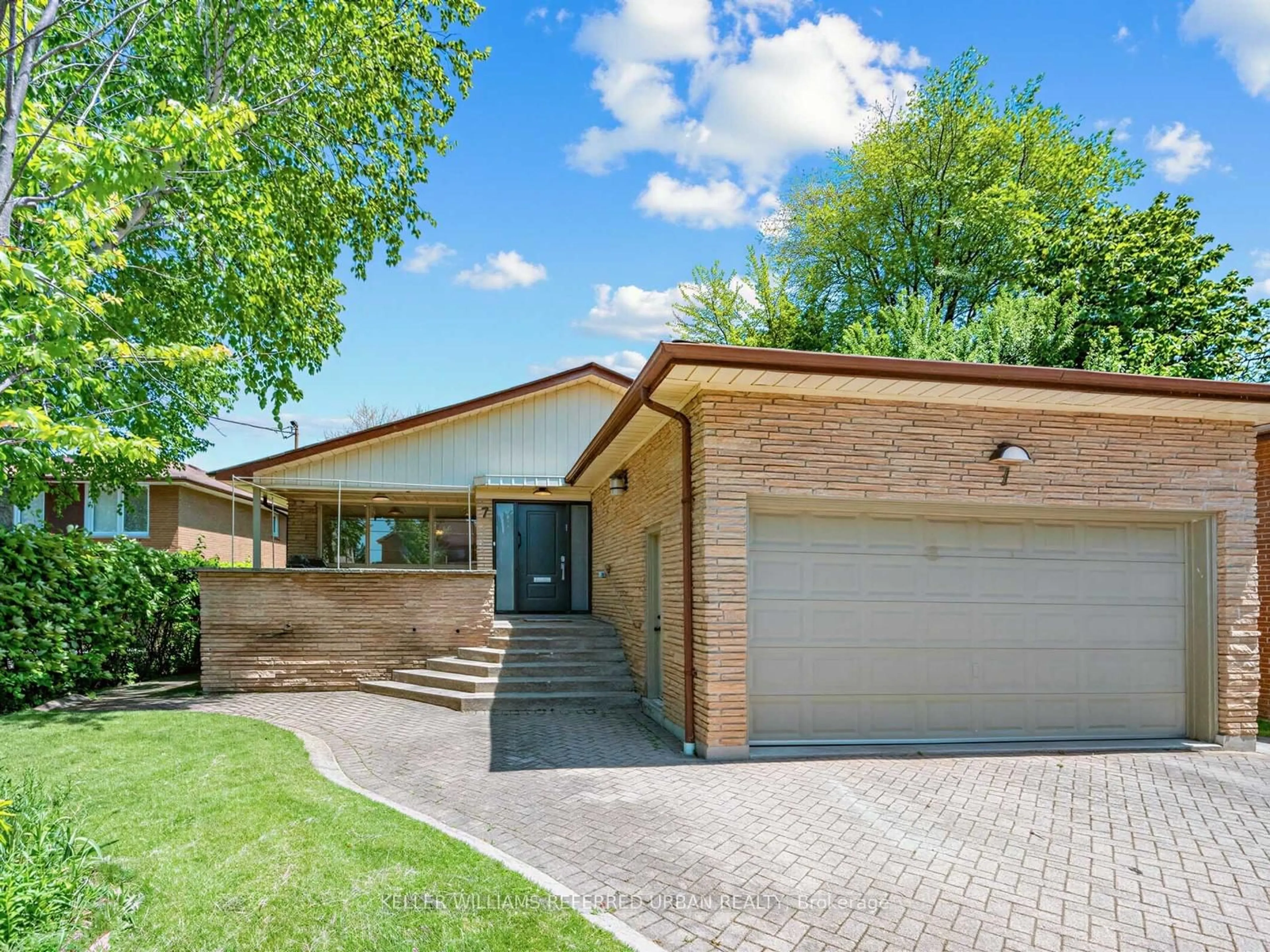 Home with brick exterior material, street for 7 Harlock Blvd, Toronto Ontario M3H 3L5