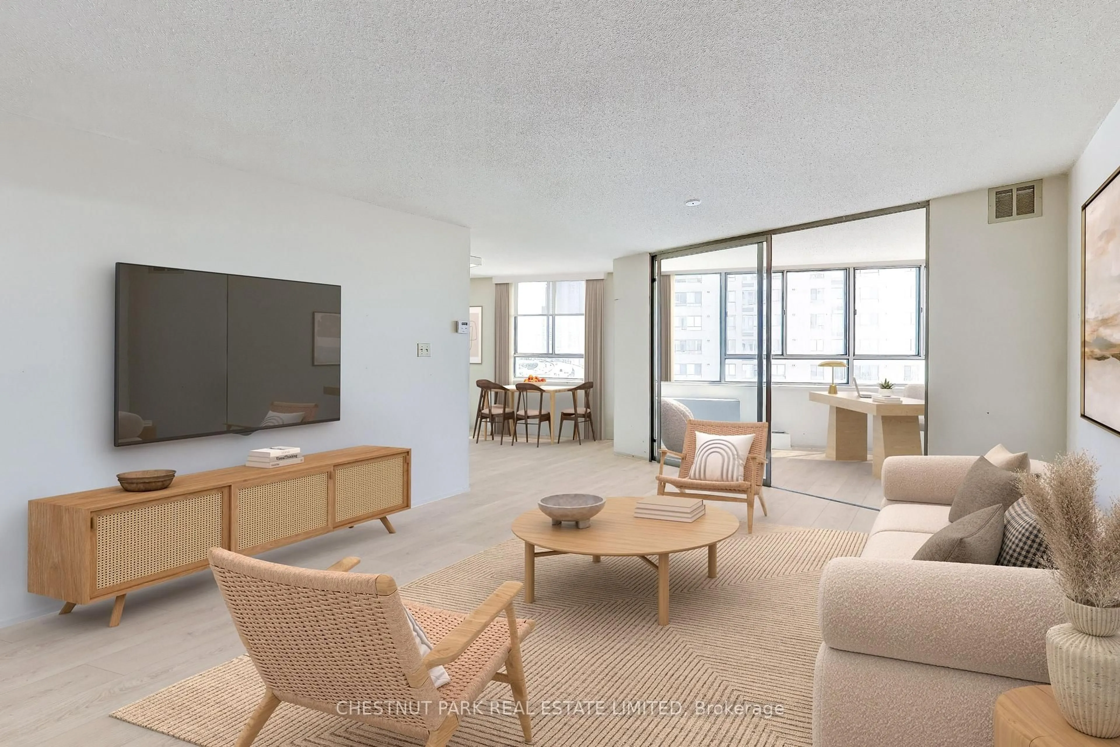 Living room with furniture, unknown for 270 Queens Quay #906, Toronto Ontario M5J 2N4
