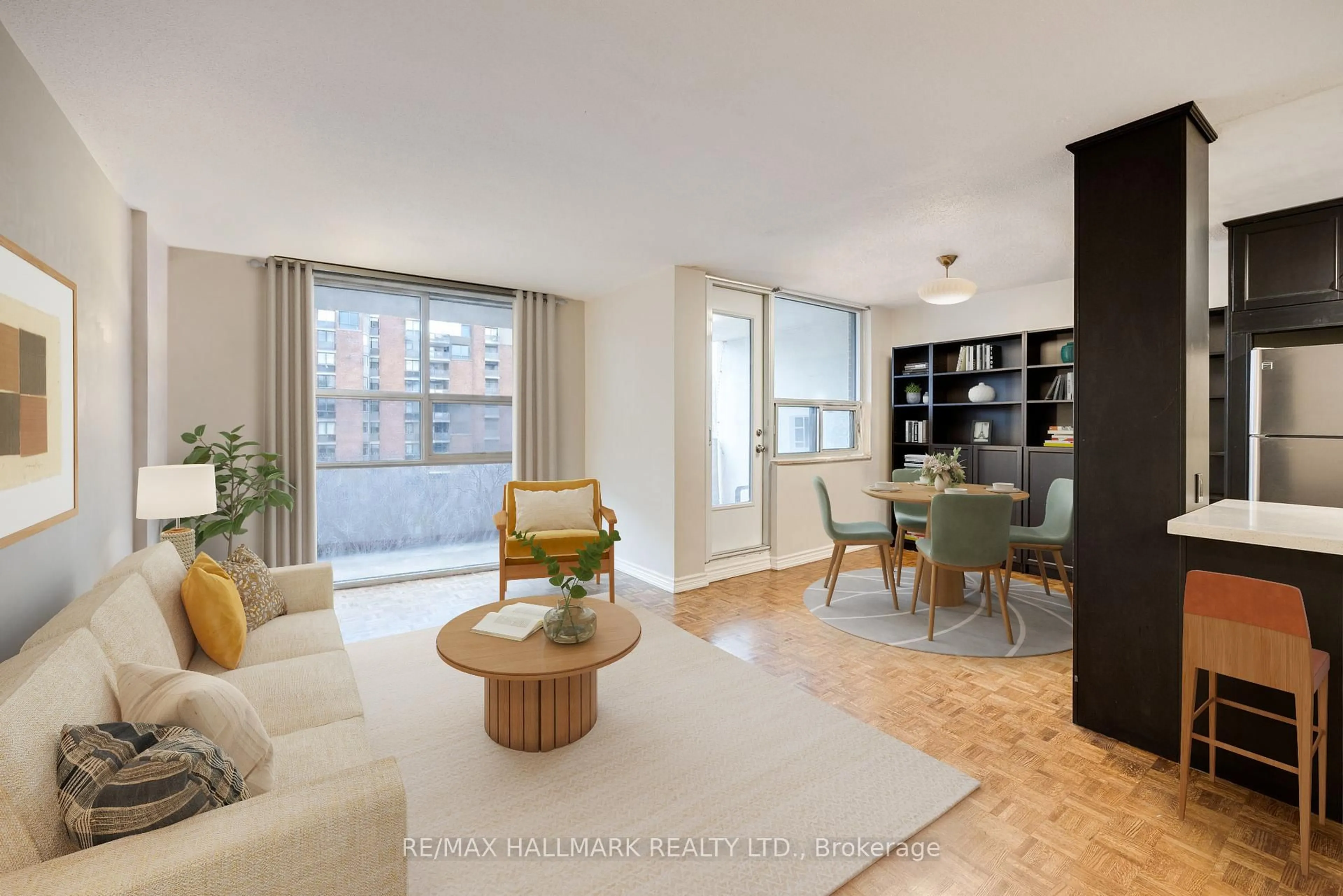 Living room with furniture, unknown for 40 Homewood Ave #1715, Toronto Ontario M4Y 2K2