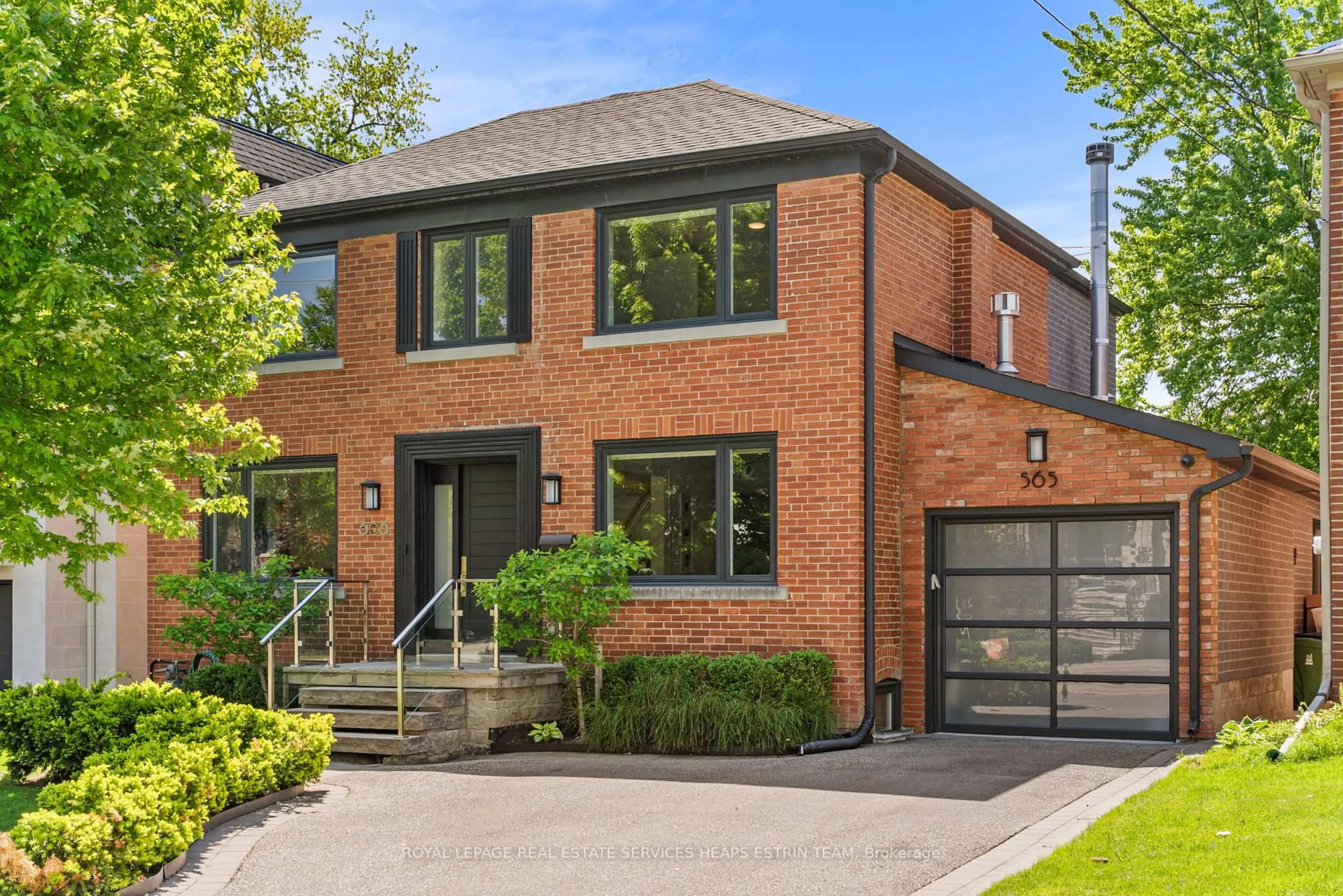 Home with brick exterior material, street for 565 Deloraine Ave, Toronto Ontario M5M 2C5