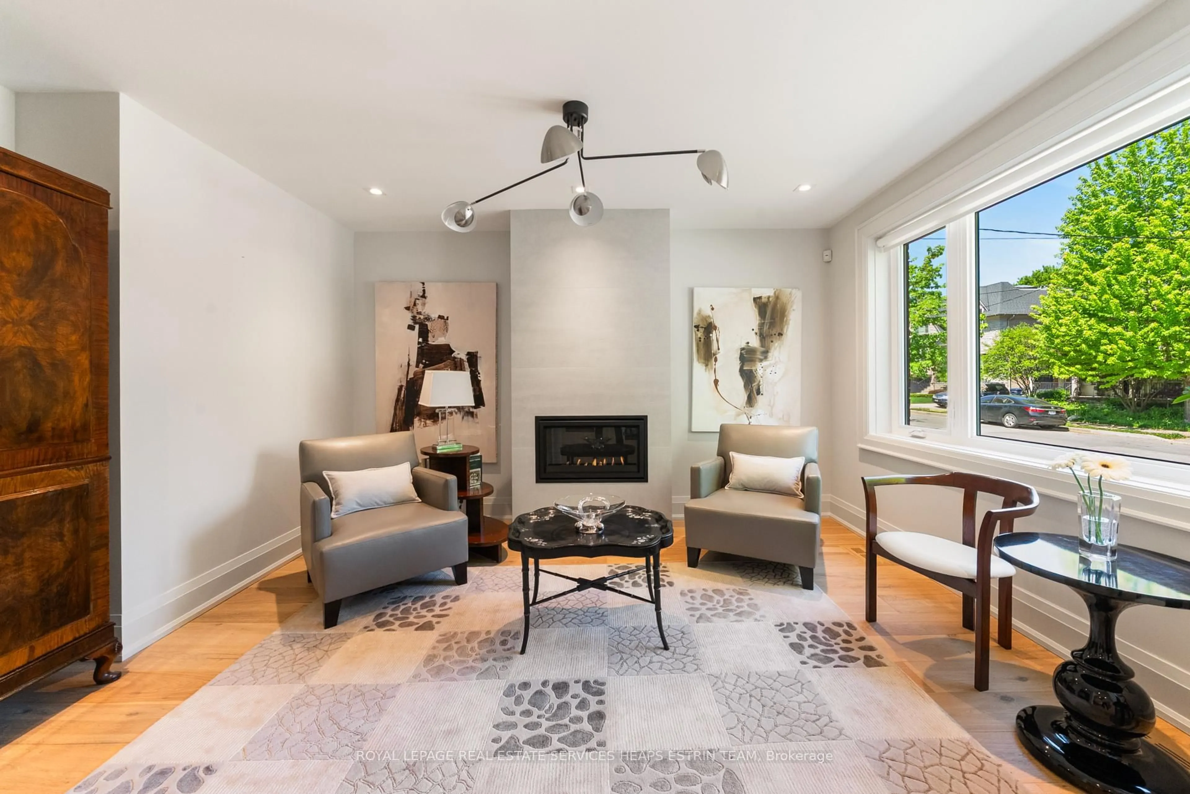 Living room with furniture, unknown for 565 Deloraine Ave, Toronto Ontario M5M 2C5
