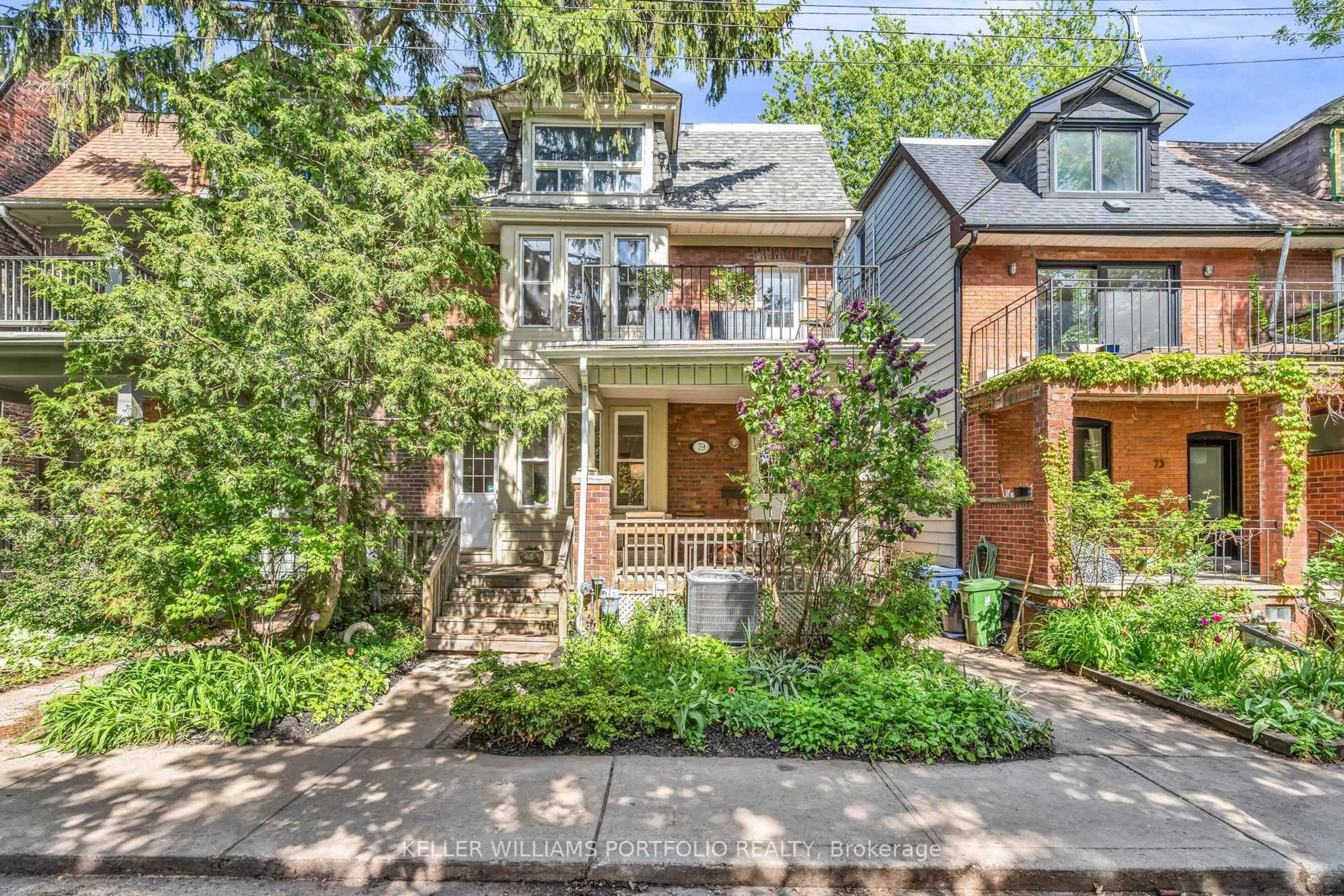 Home with brick exterior material, street for 79 Gore Vale Ave, Toronto Ontario M6J 2R5