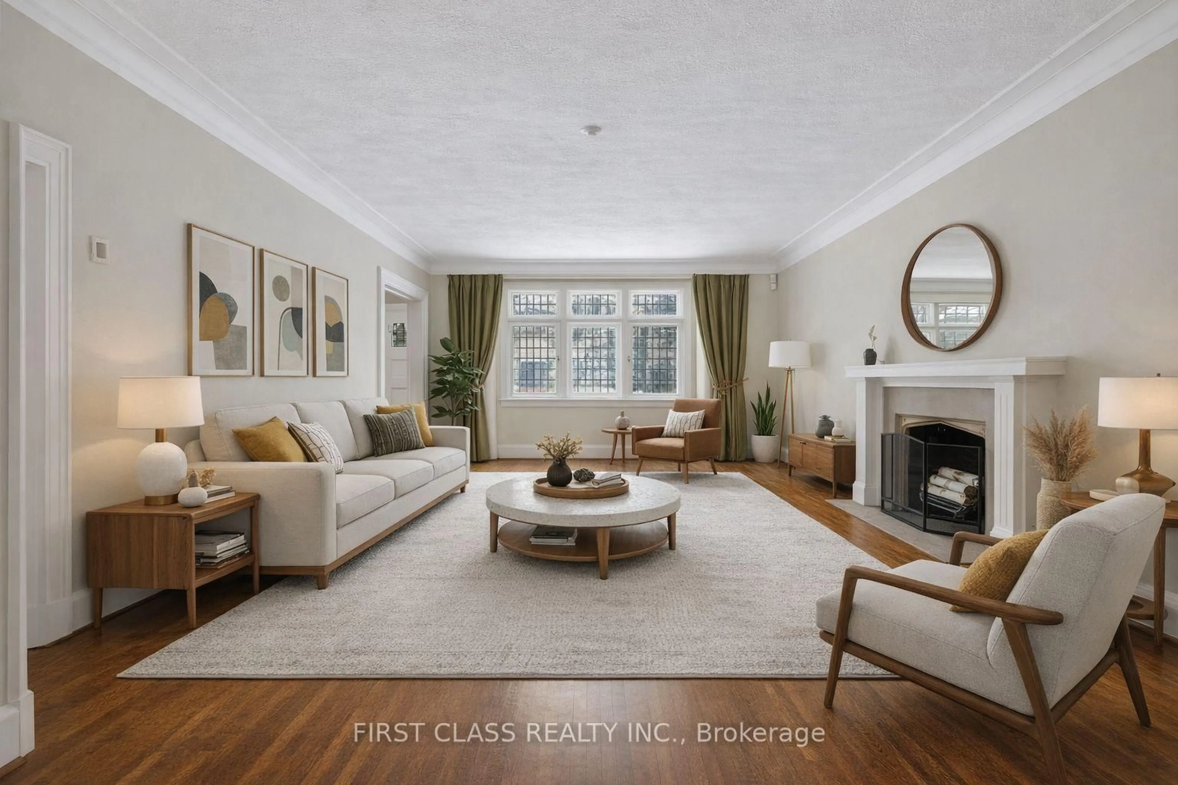 Living room with furniture, unknown for 80 Douglas Dr, Toronto Ontario M4W 2B4