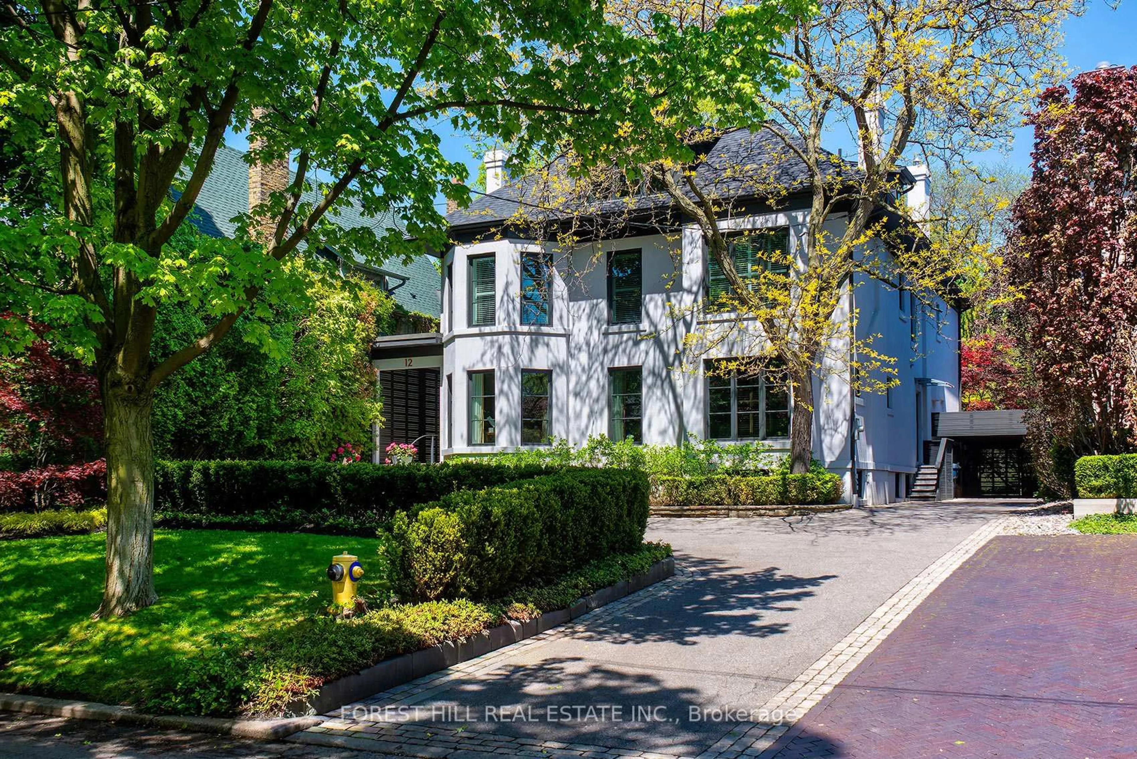 Home with brick exterior material, street for 12 Shorncliffe Ave, Toronto Ontario M4V 1T1