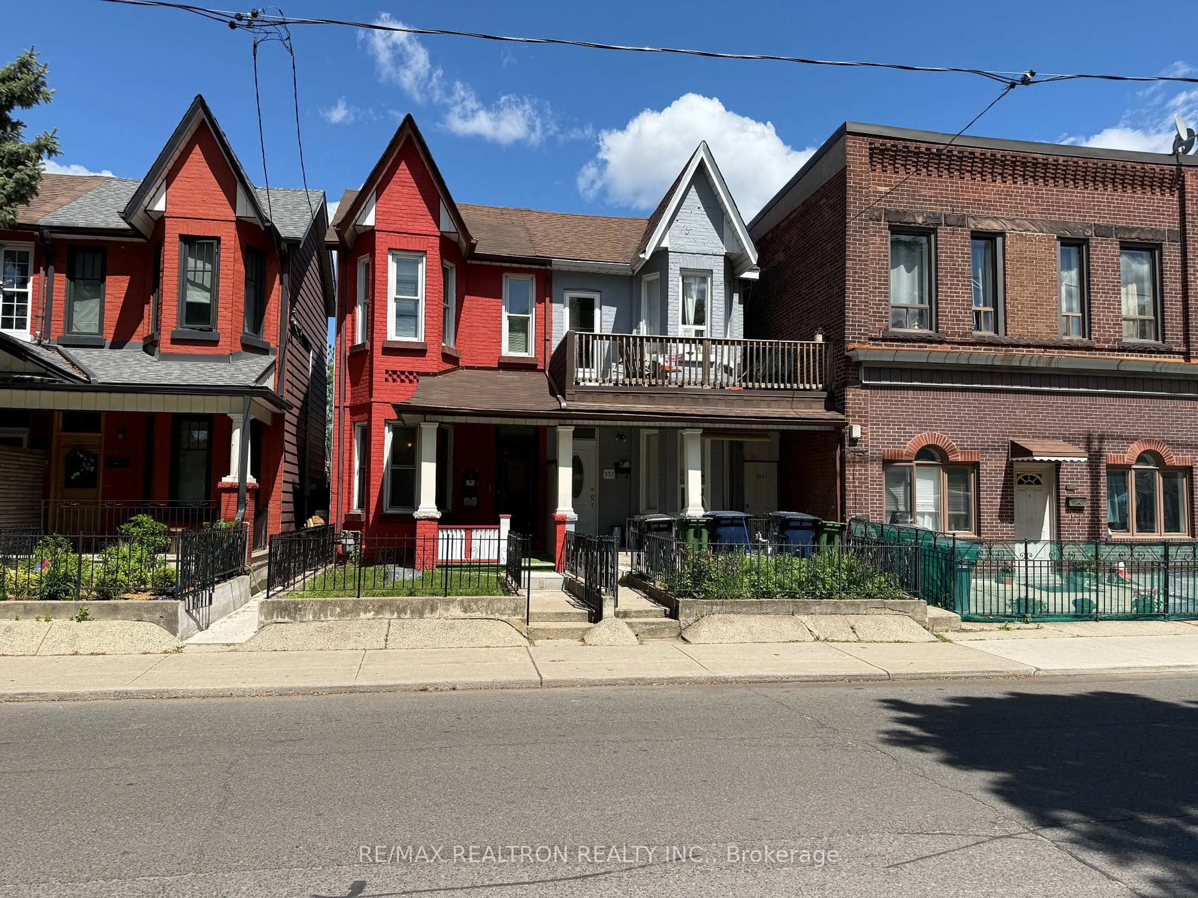 Home with brick exterior material, street for 399 Brock Ave, Toronto Ontario M6H 3N6