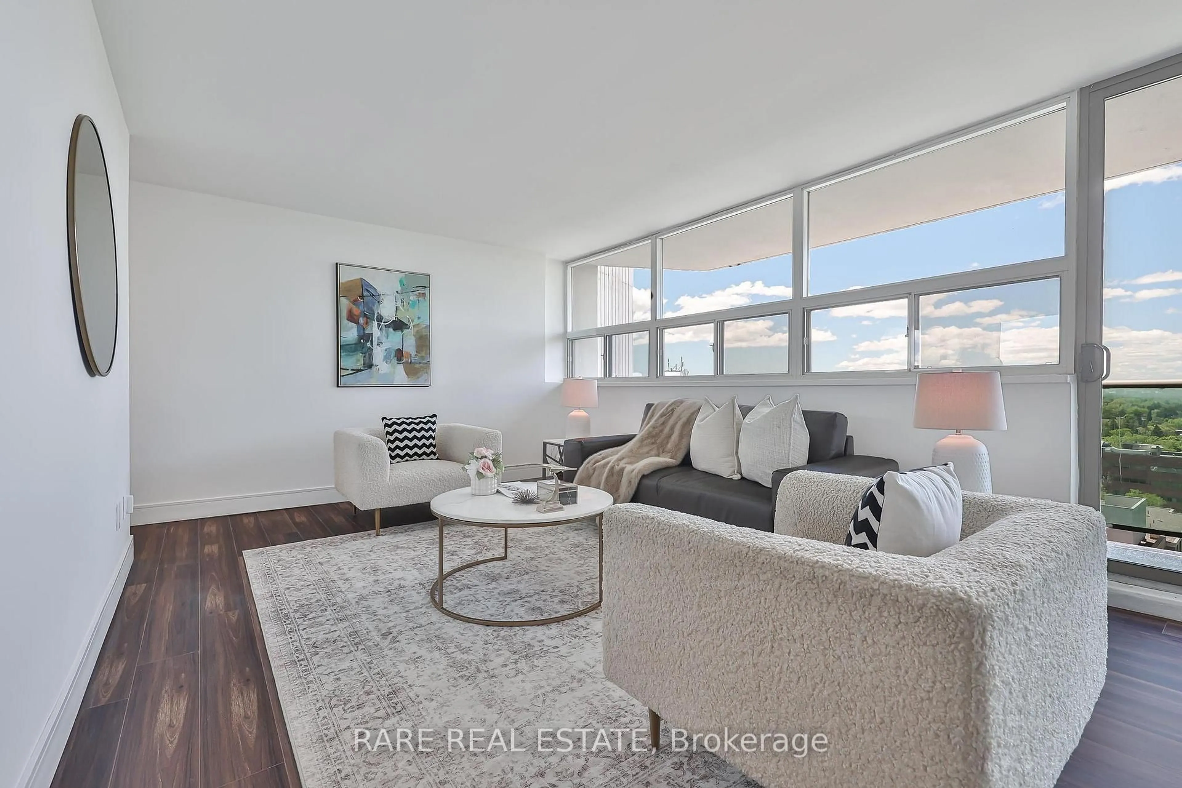 Living room with furniture, unknown for 5949 Yonge St #1508, Toronto Ontario M2M 3V8