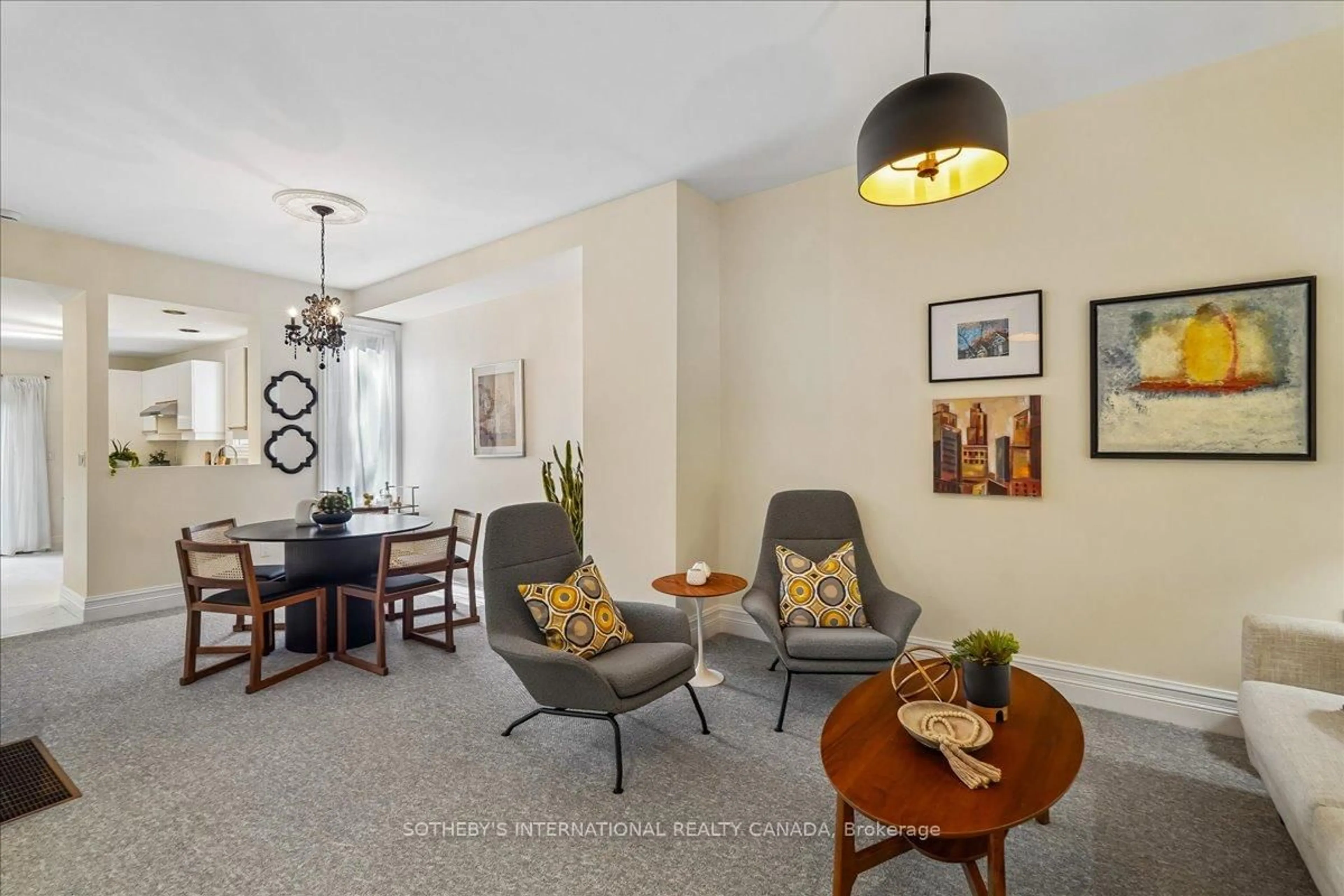 Living room with furniture, unknown for 452 Sumach St, Toronto Ontario M4X 1V7