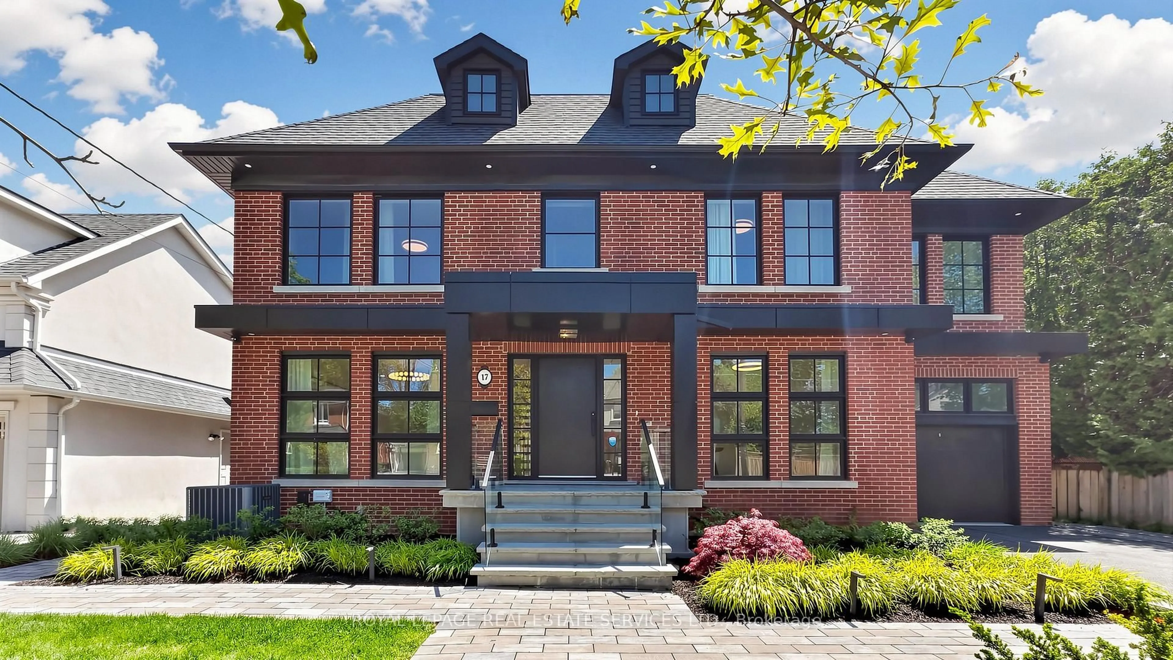 Home with brick exterior material, street for 17 Romney Rd, Toronto Ontario M3H 1H1