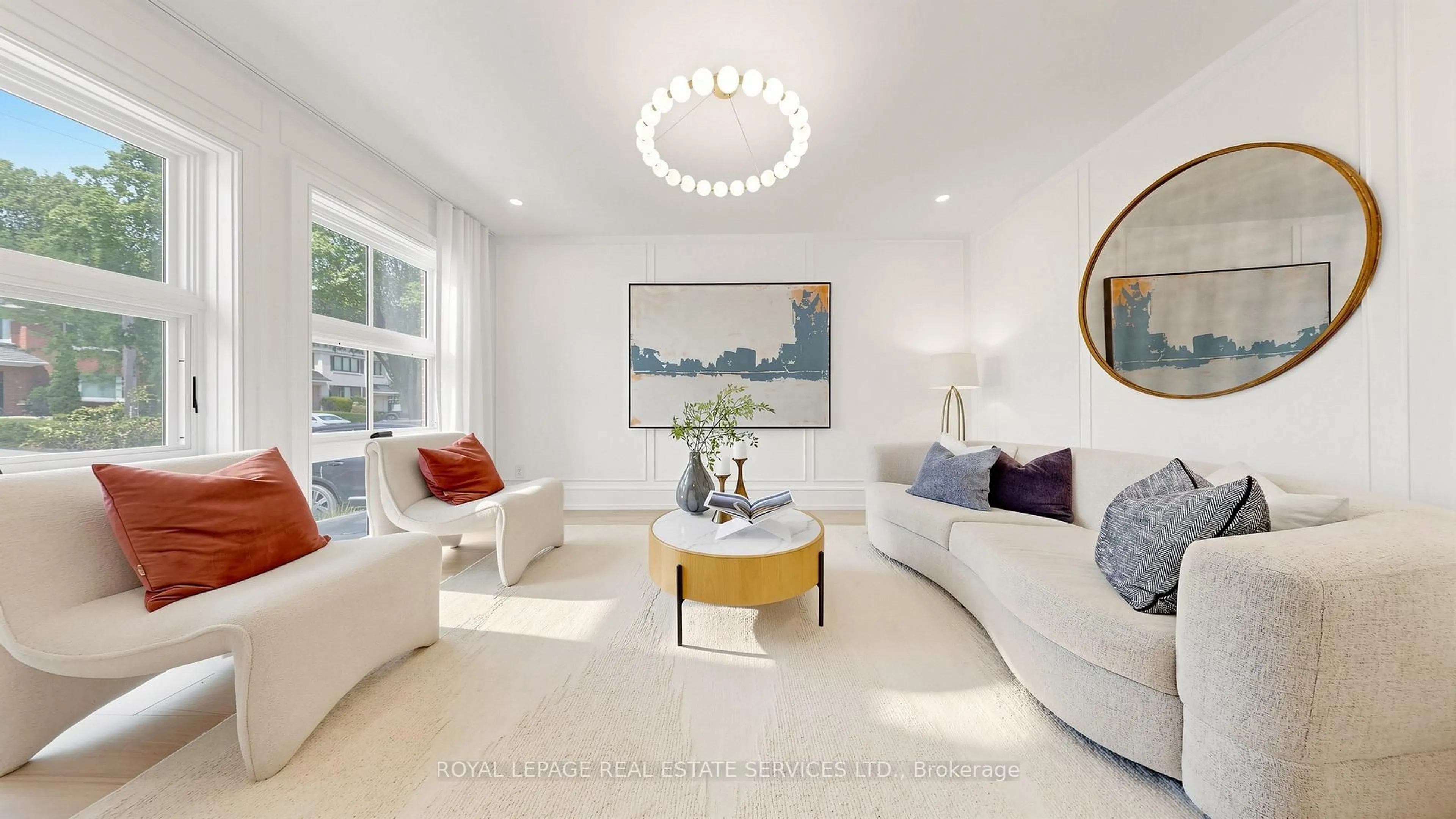 Living room with furniture, unknown for 17 Romney Rd, Toronto Ontario M3H 1H1