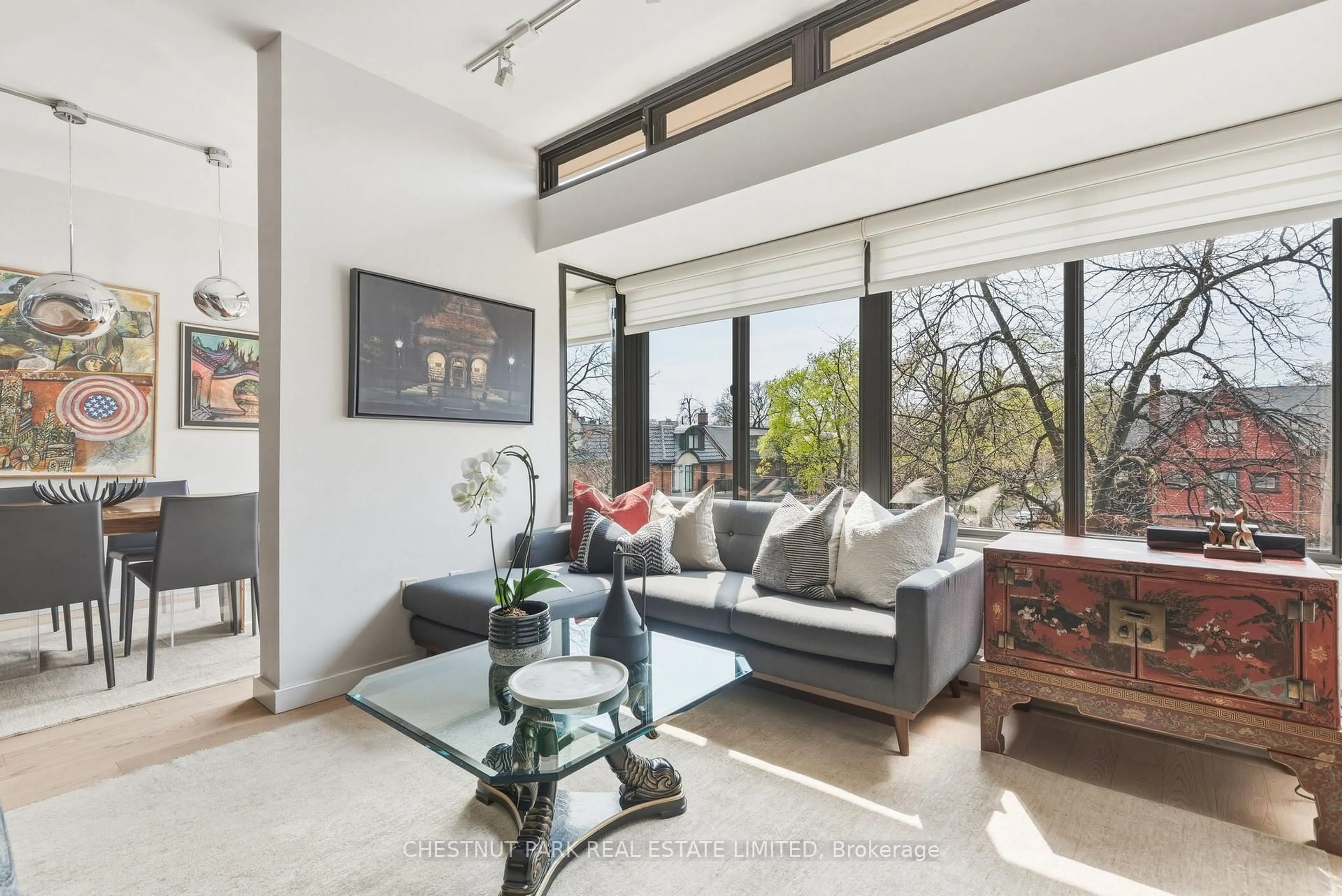 Living room with furniture, unknown for 40 Oaklands Ave #318, Toronto Ontario M4V 2Z3