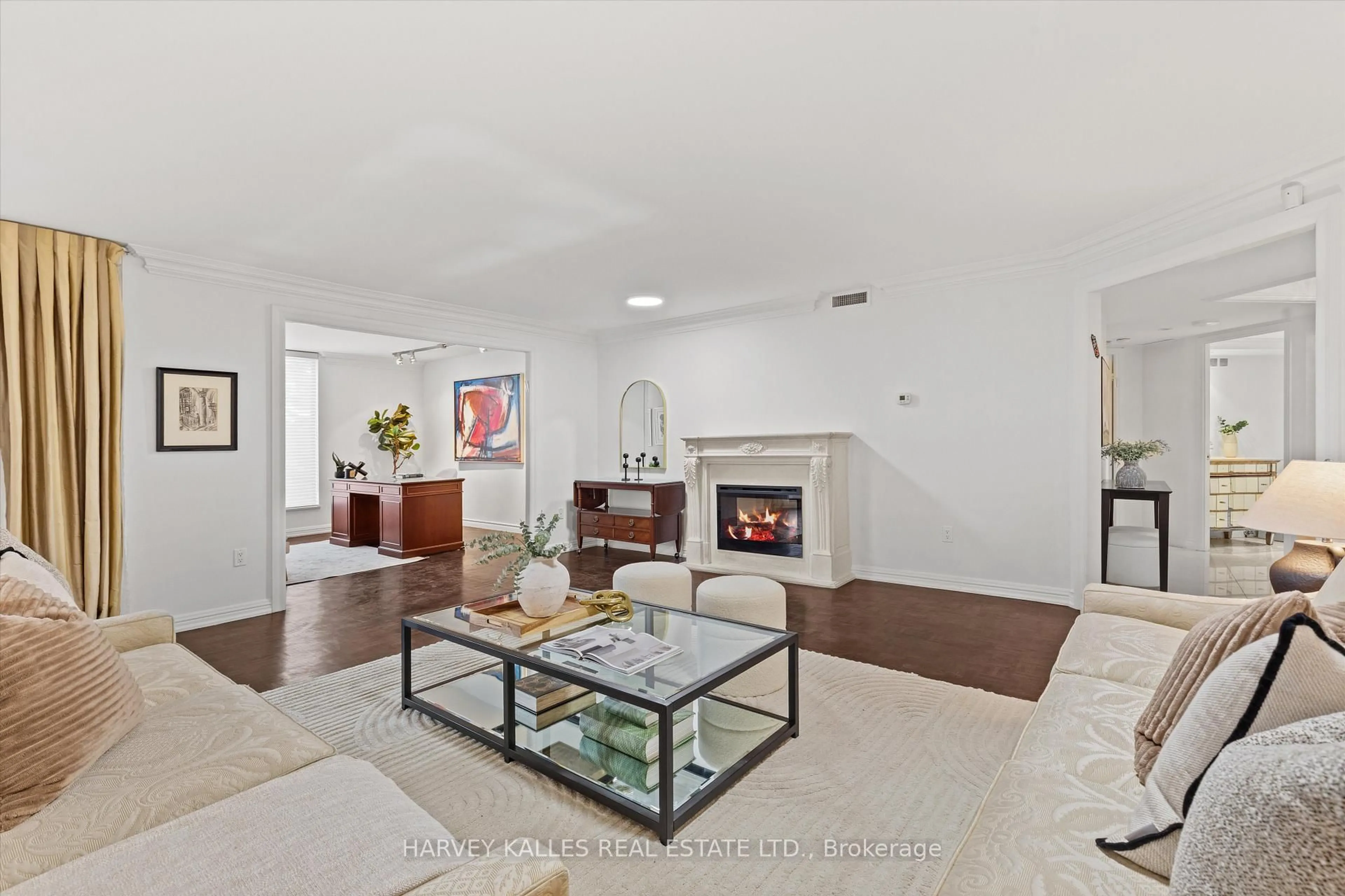 Living room with furniture, unknown for 3900 Yonge St #201, Toronto Ontario M4N 3N6