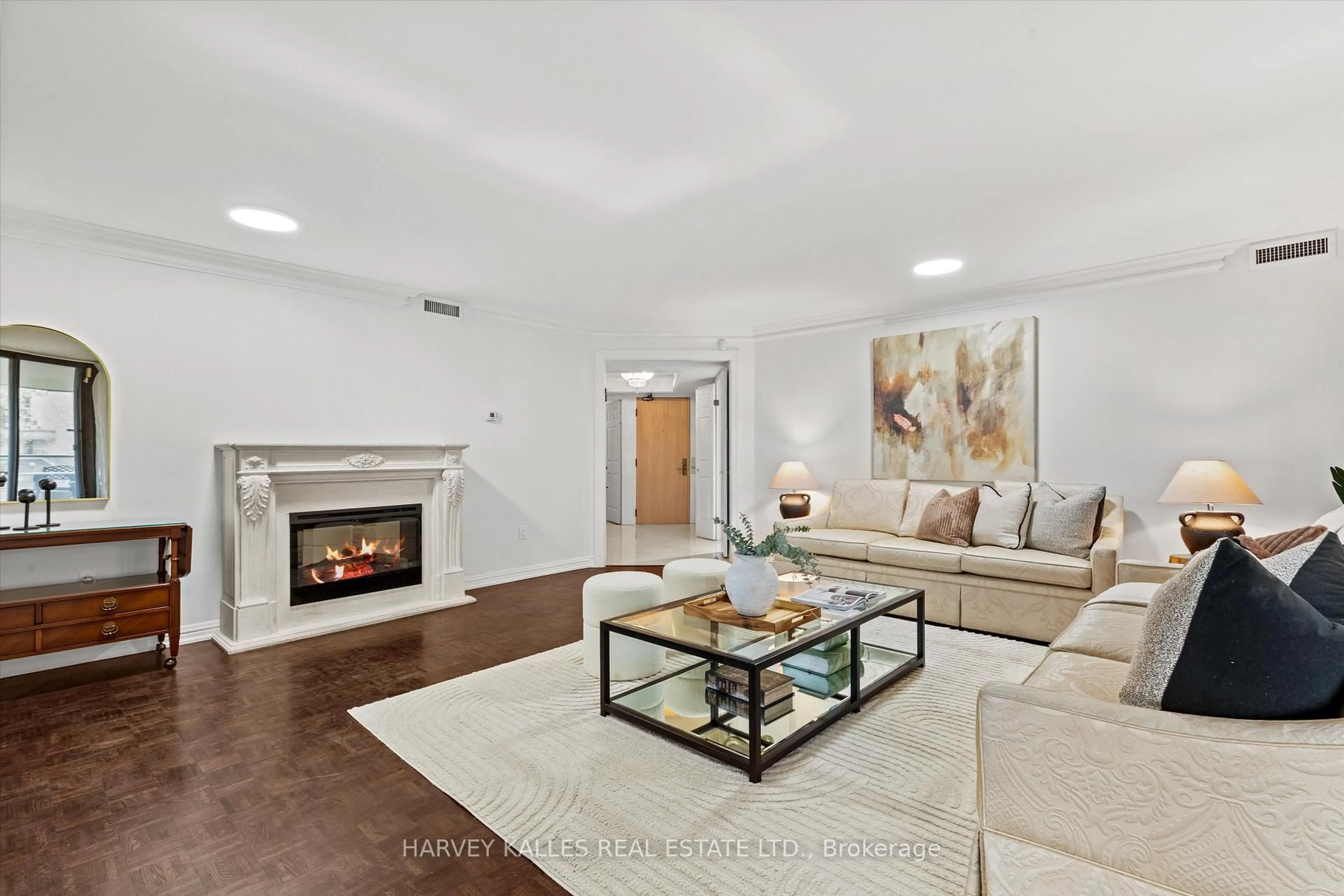 Living room with furniture, unknown for 3900 Yonge St #201, Toronto Ontario M4N 3N6