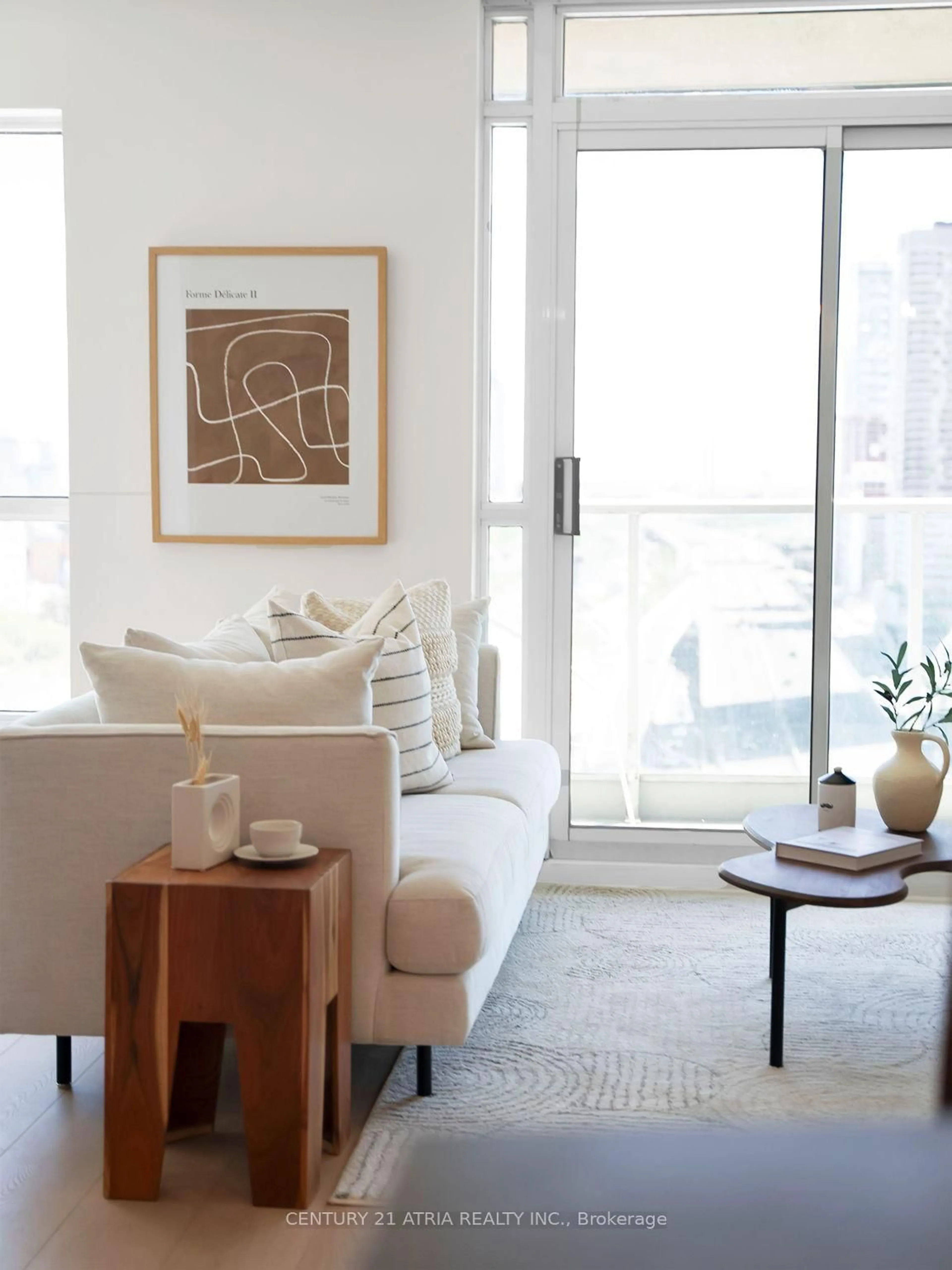 Living room with furniture, unknown for 18 Yonge St #1806, Toronto Ontario M5E 1R4