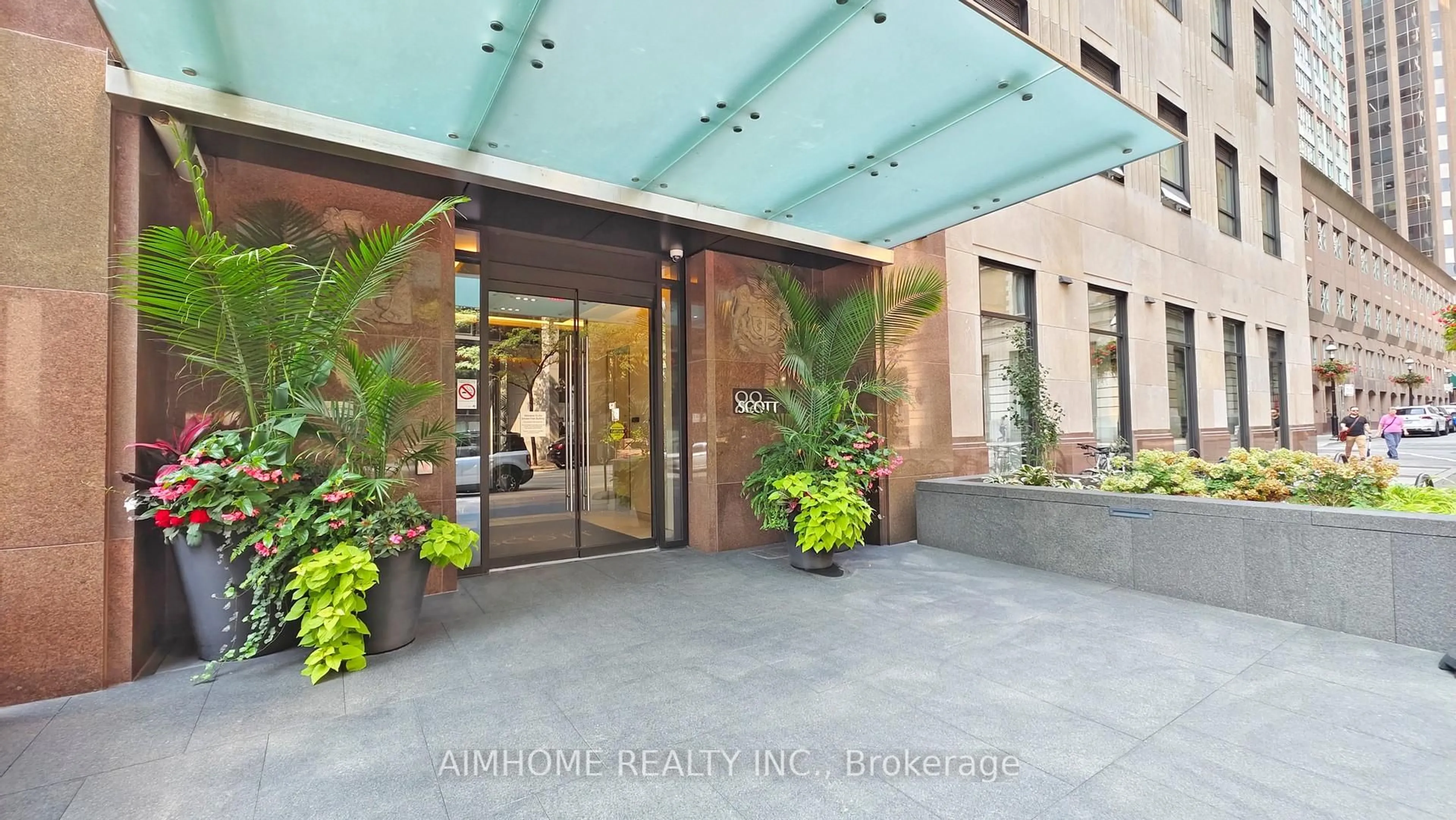 Lobby for 88 Scott St #3005, Toronto Ontario M5E 0A9