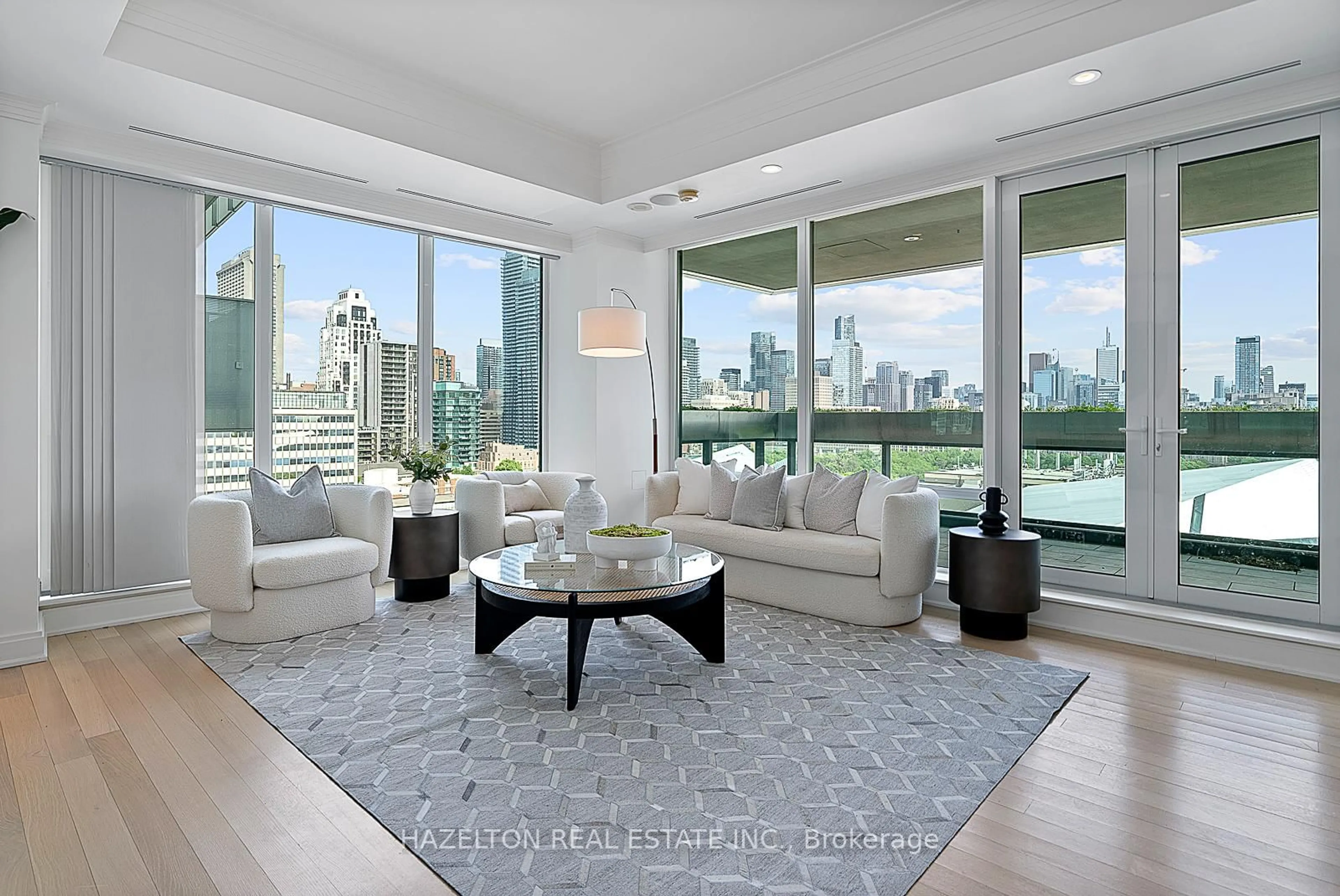 Living room with furniture, unknown for 206 Bloor St #1402, Toronto Ontario M5S 1T8