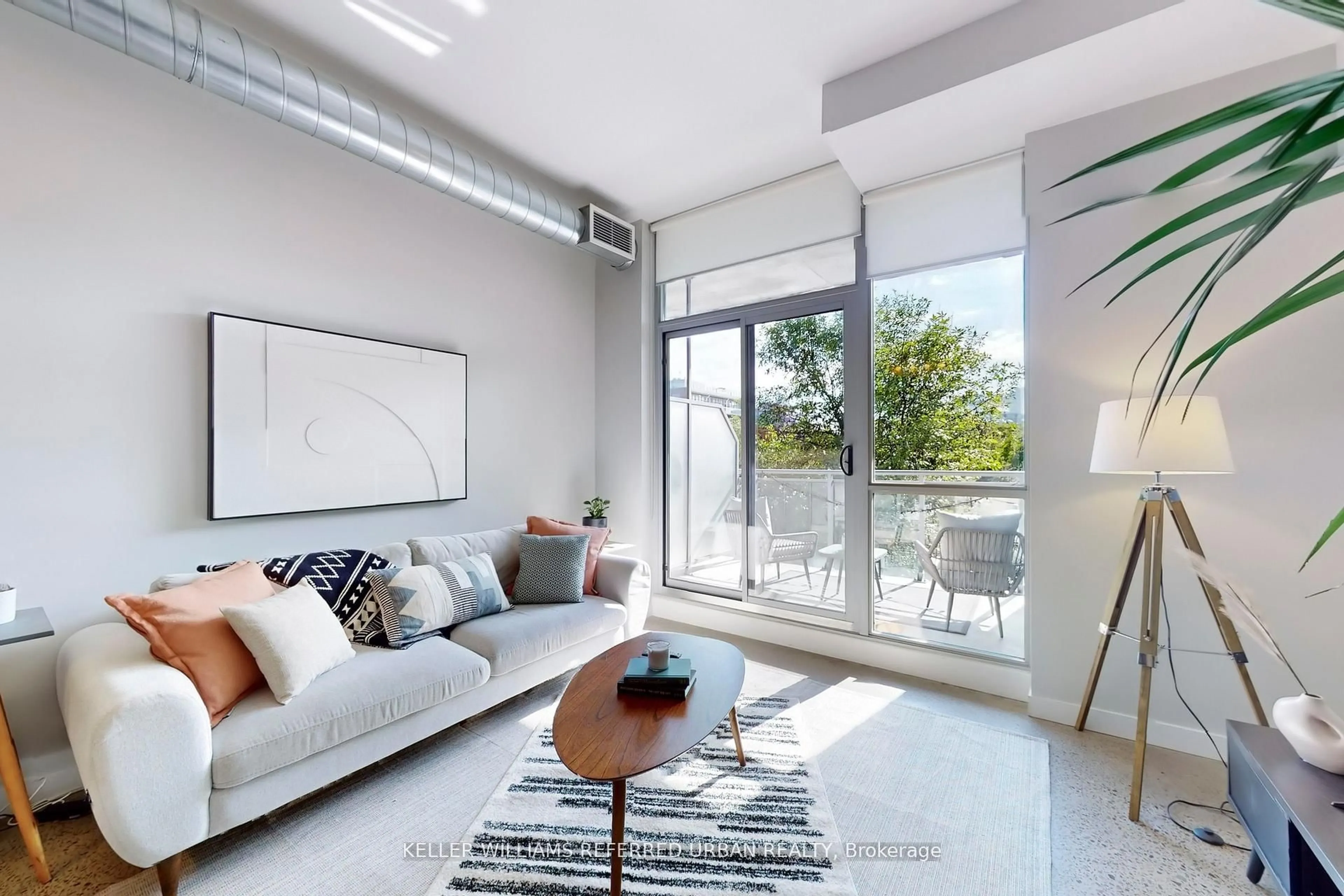 Living room with furniture, unknown for 510 King St #308, Toronto Ontario M5A 0E5