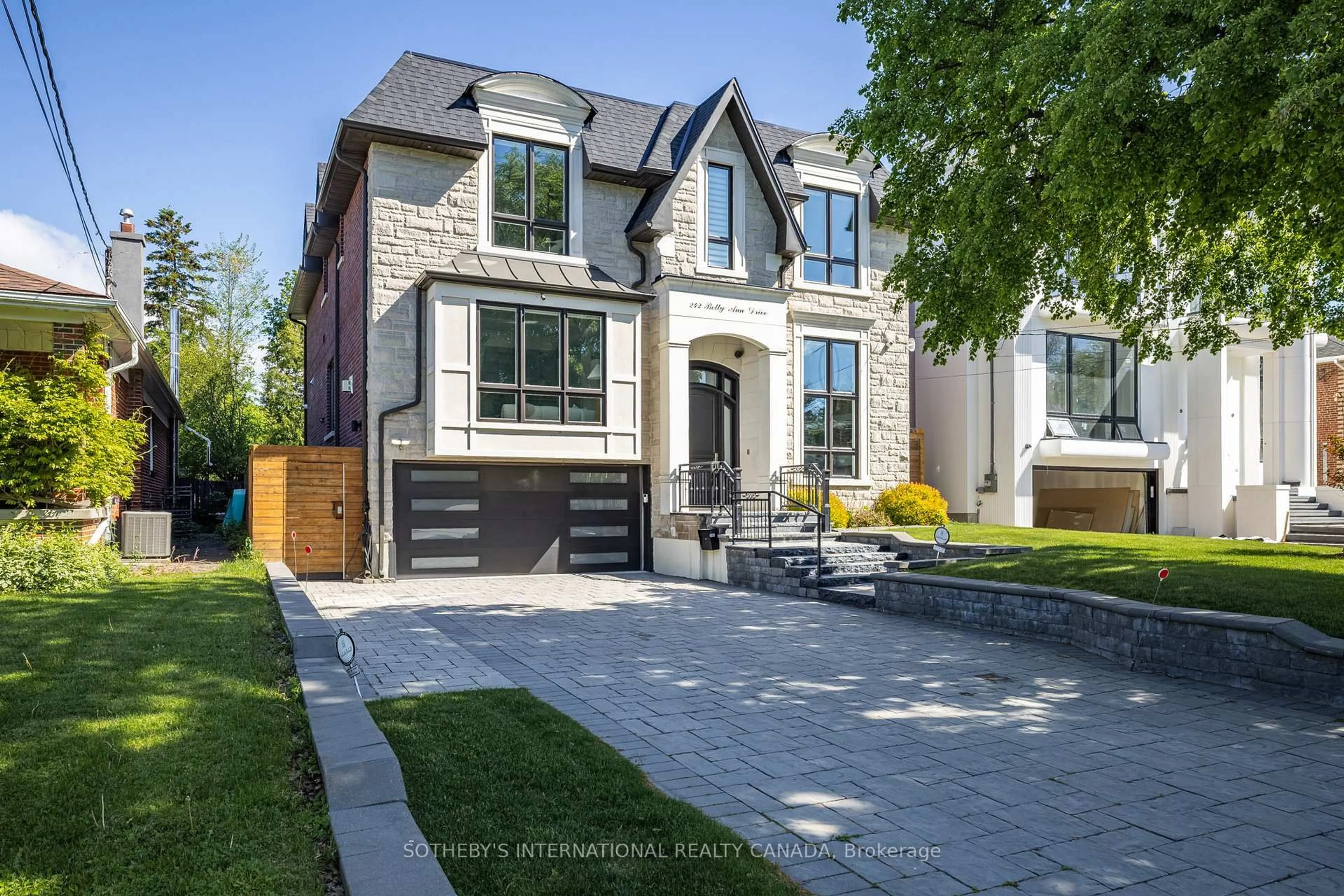 Home with brick exterior material, street for 242 Betty Ann Dr, Toronto Ontario M2R 1A7